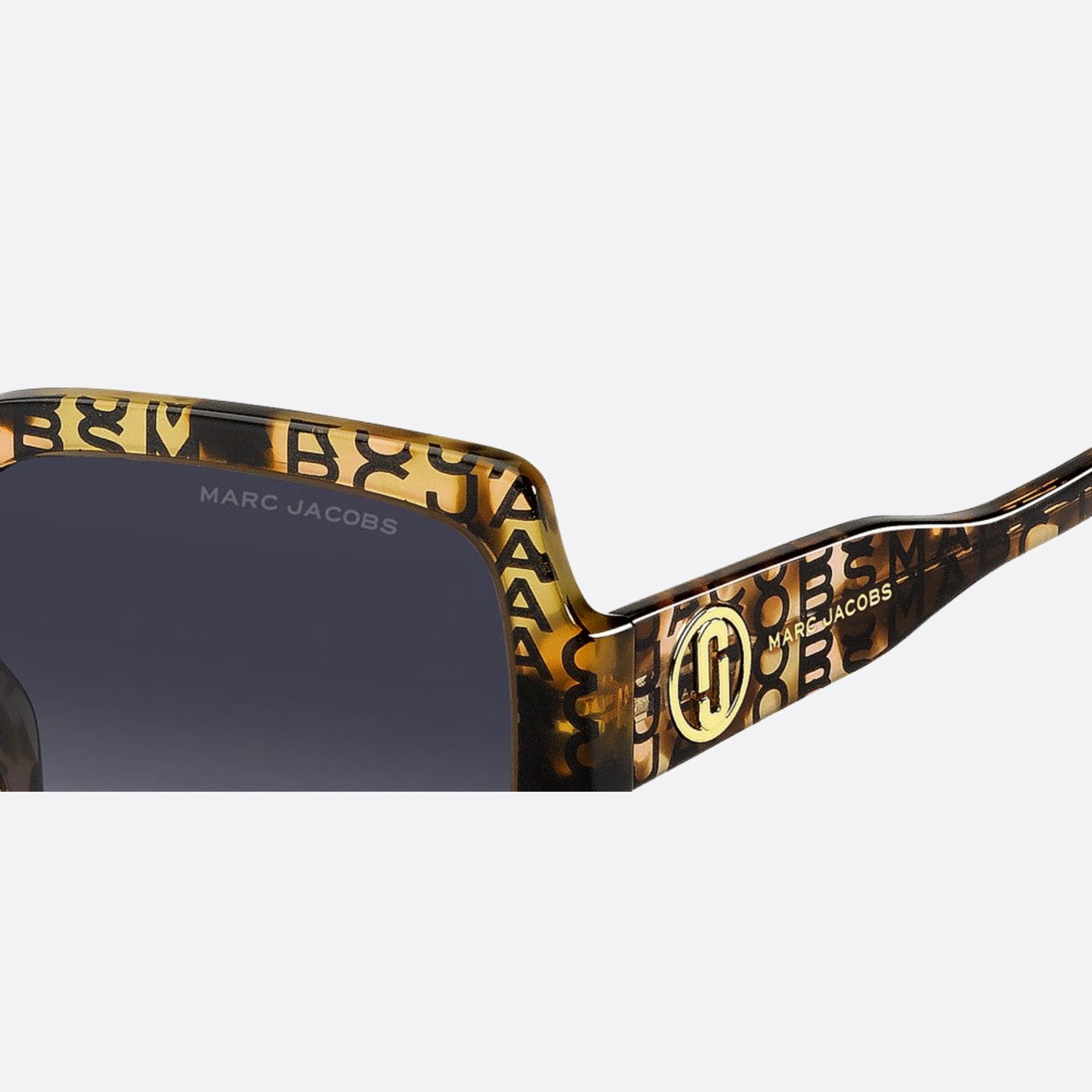 Marc 55mm Jacobs Marc H7p Havana Rectangle Women Sunglasses - Detail View