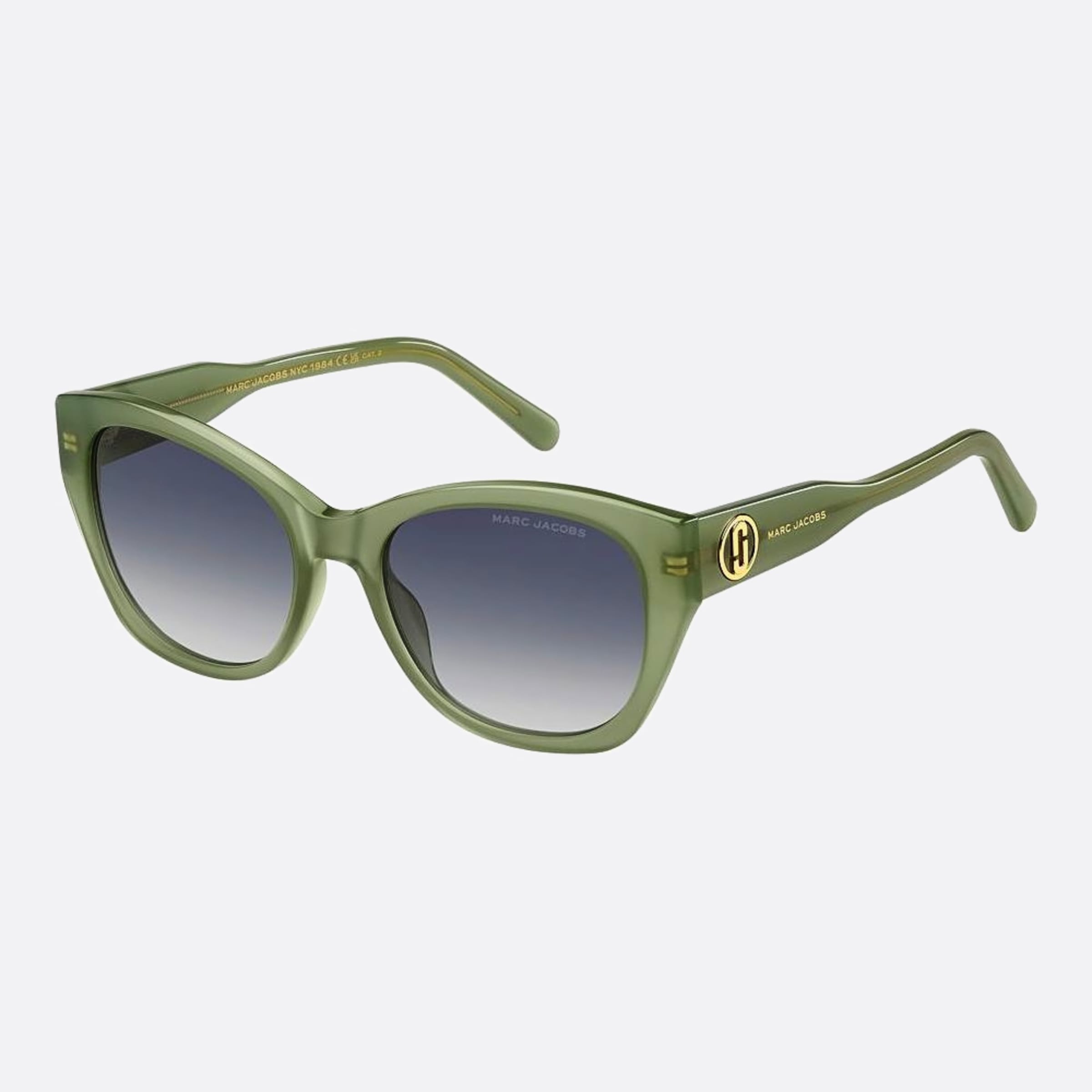 Marc 55mm Jacobs Marc 1ed Green Pantos Women Sunglasses - Side View