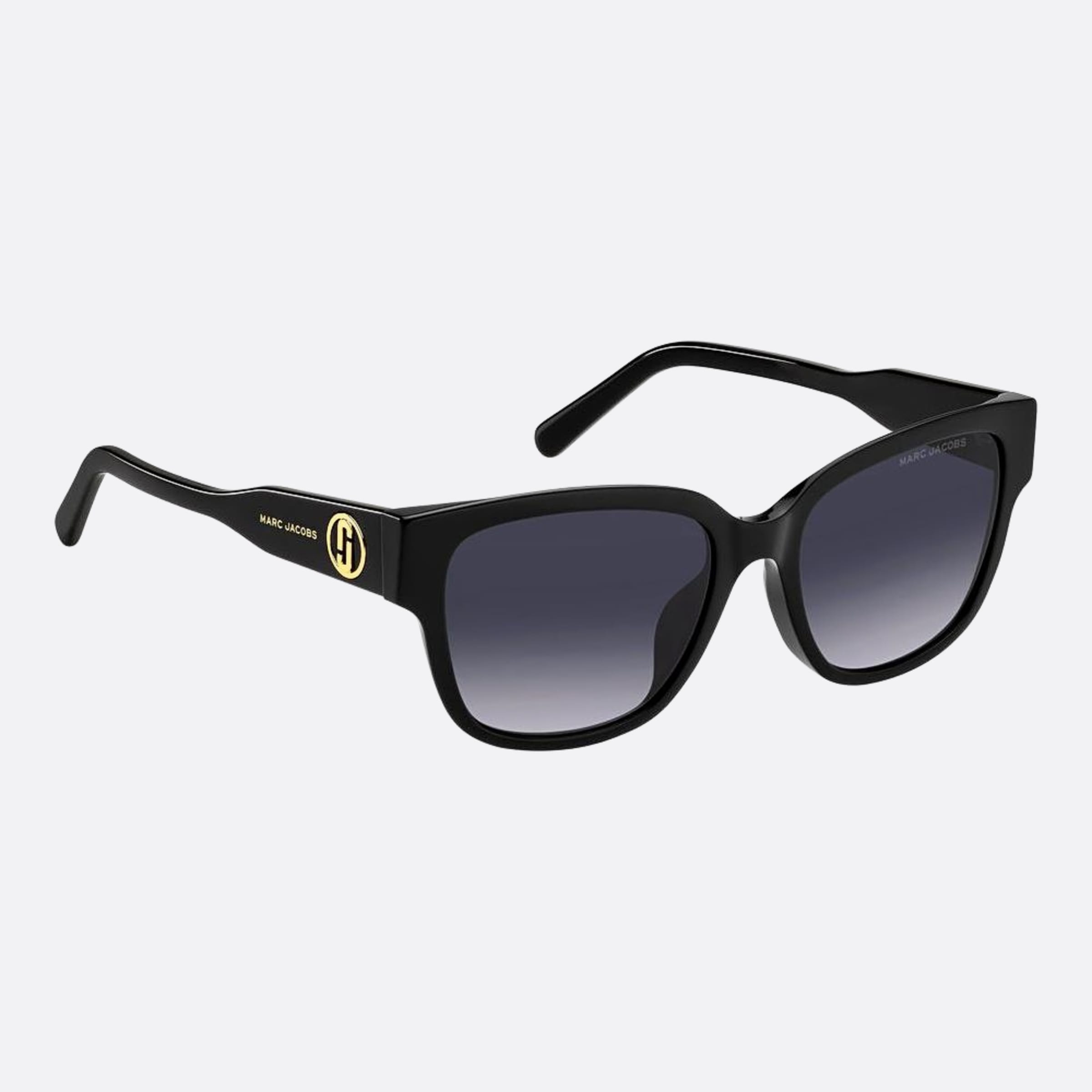Marc 54mm Jacobs Marc Black Rectangle Women Sunglasses - Lifestyle Shot