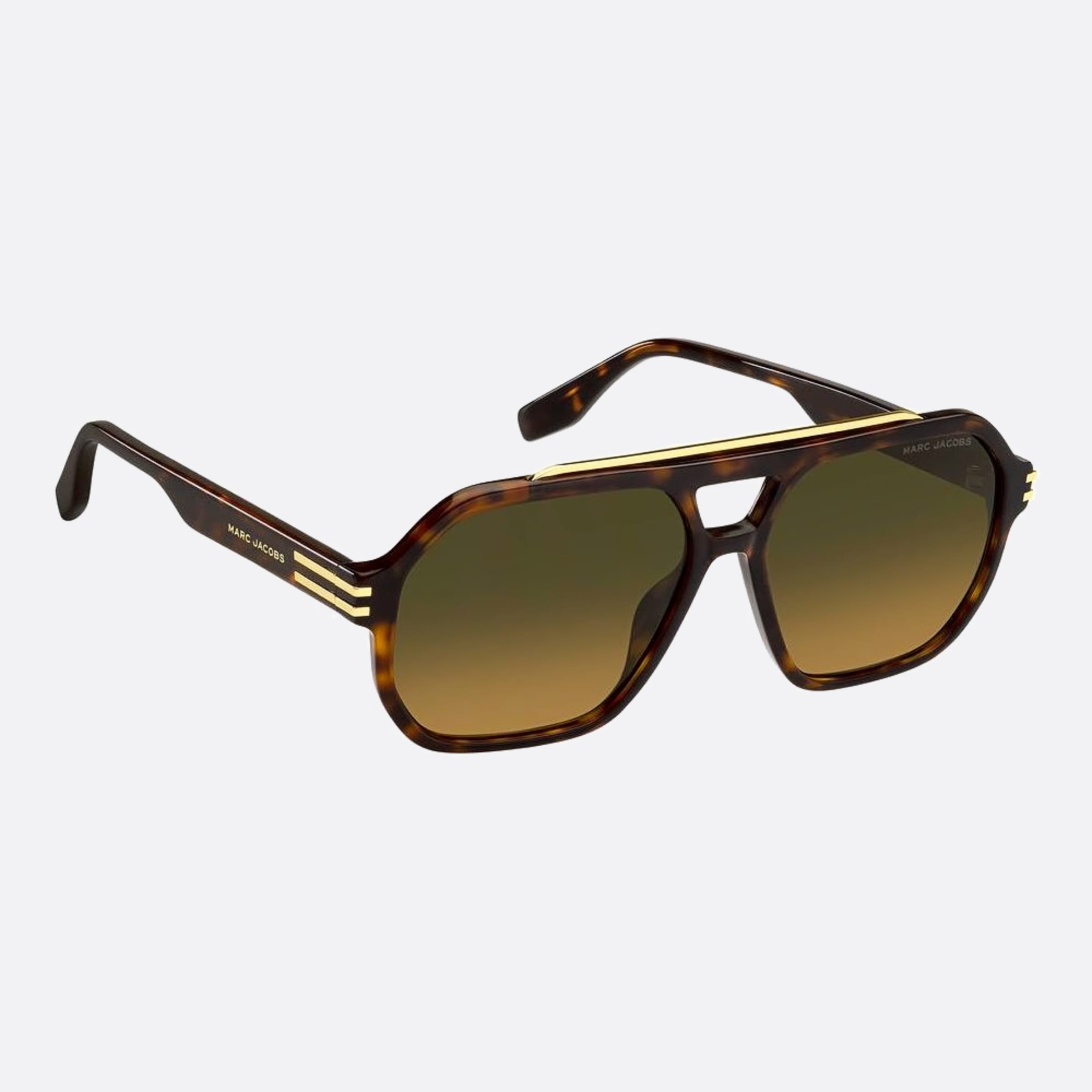 Marc 58mm Jacobs Marc Havana Squared Men Sunglasses - Detail View