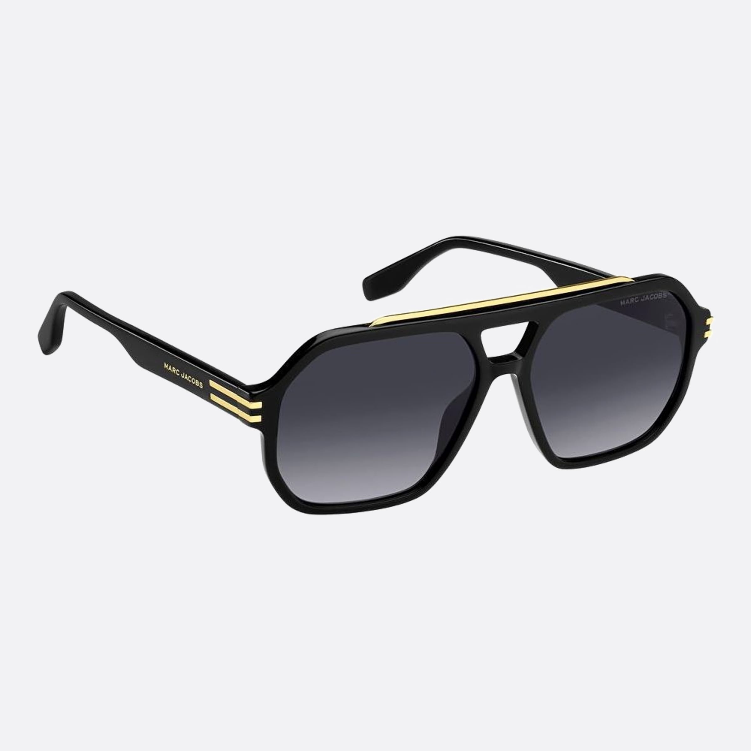 Marc 58mm Jacobs Marc Black Squared Men Sunglasses - Detail View