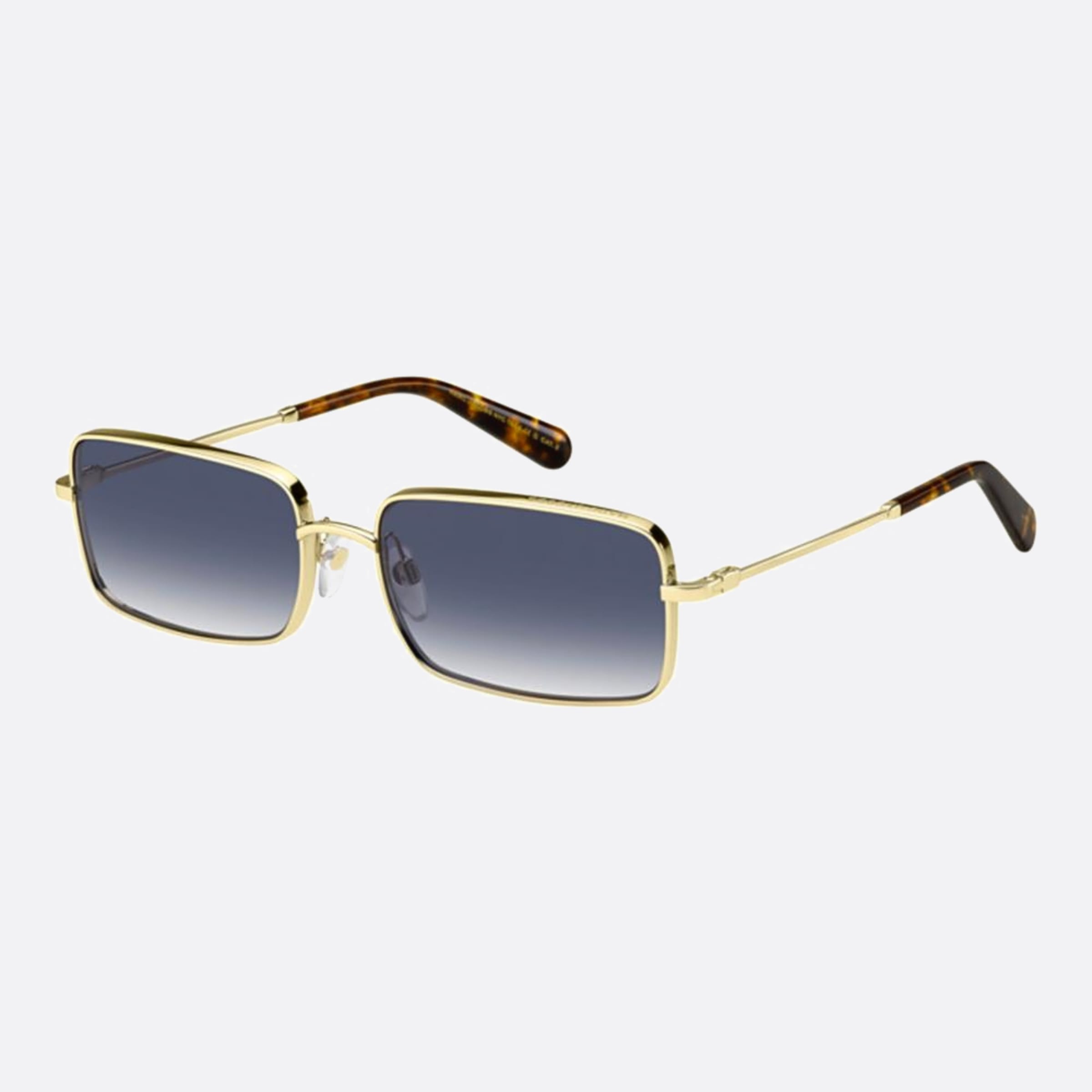Marc 58mm Jacobs Marc Lks Gold Rectangle Women Sunglasses - Side View