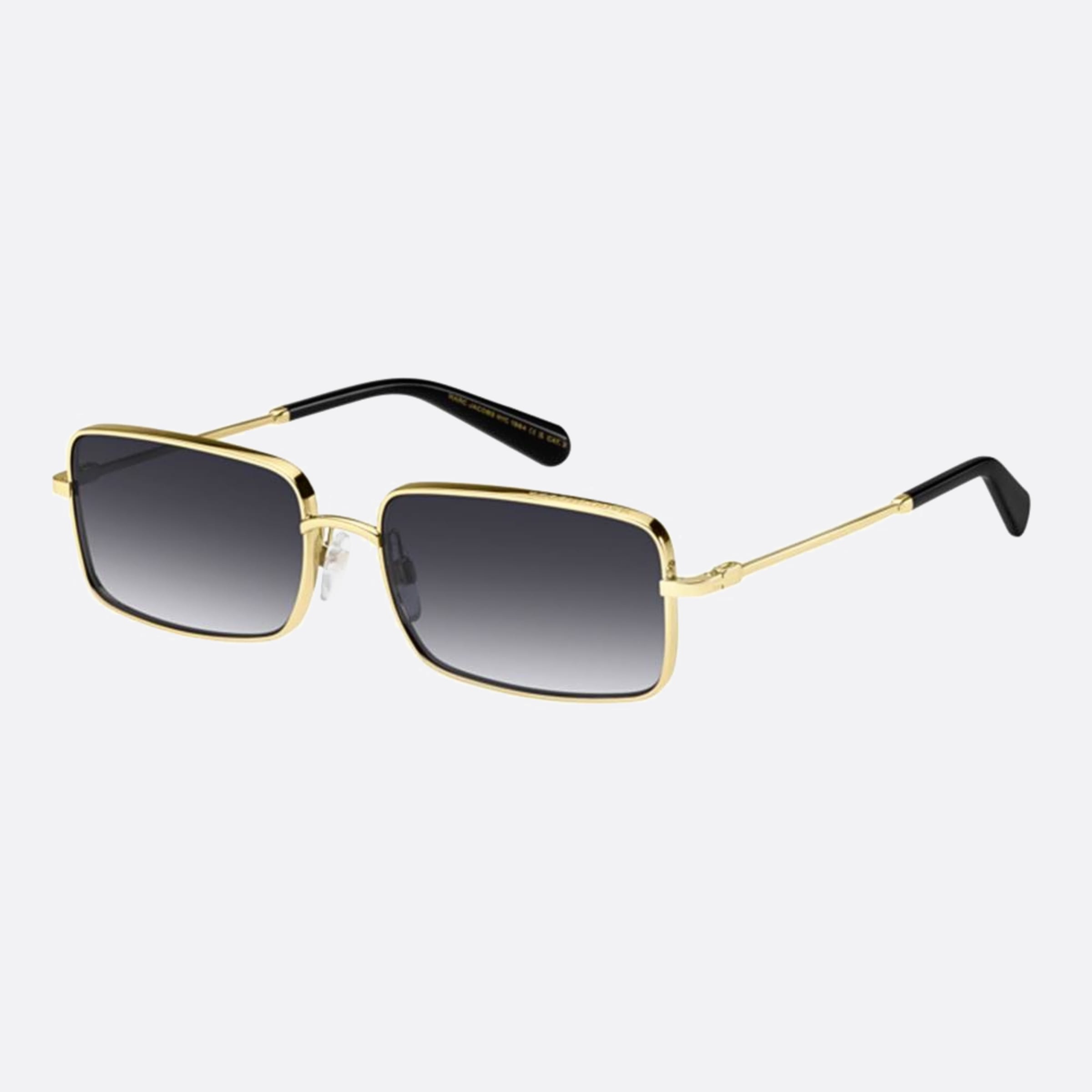 Marc 58mm Jacobs Marc Rhl Gold Rectangle Women Sunglasses - Side View