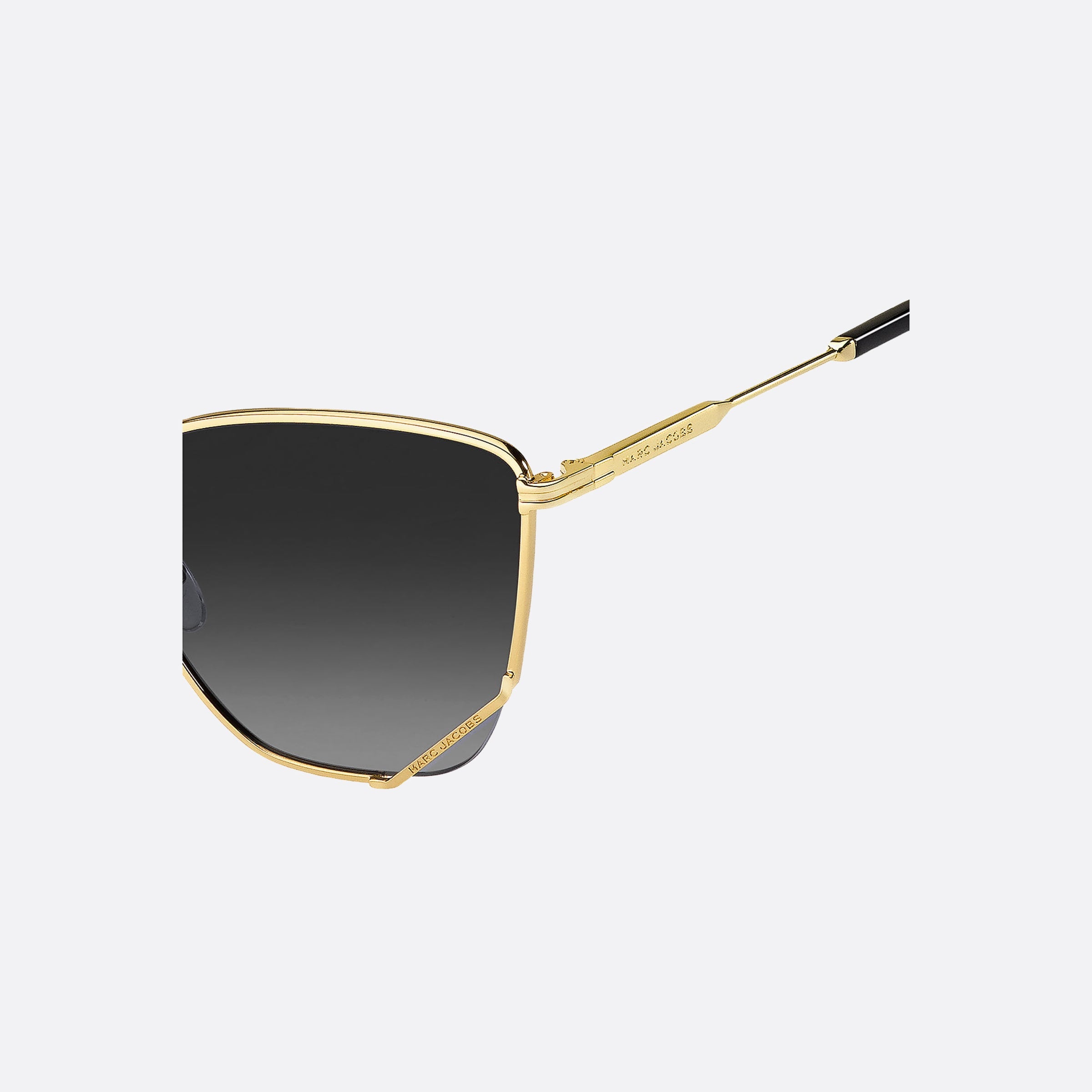 Marc 61mm Jacobs Gold Butterfly Women Sunglasses - Detail View