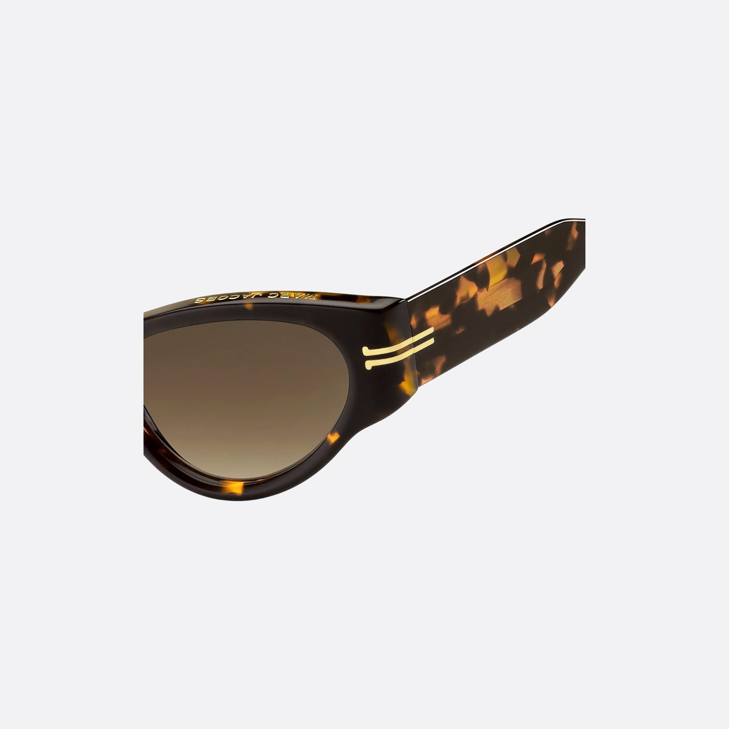 Marc 53mm Jacobs Havana Cat Eye Women Sunglasses - Lifestyle Shot