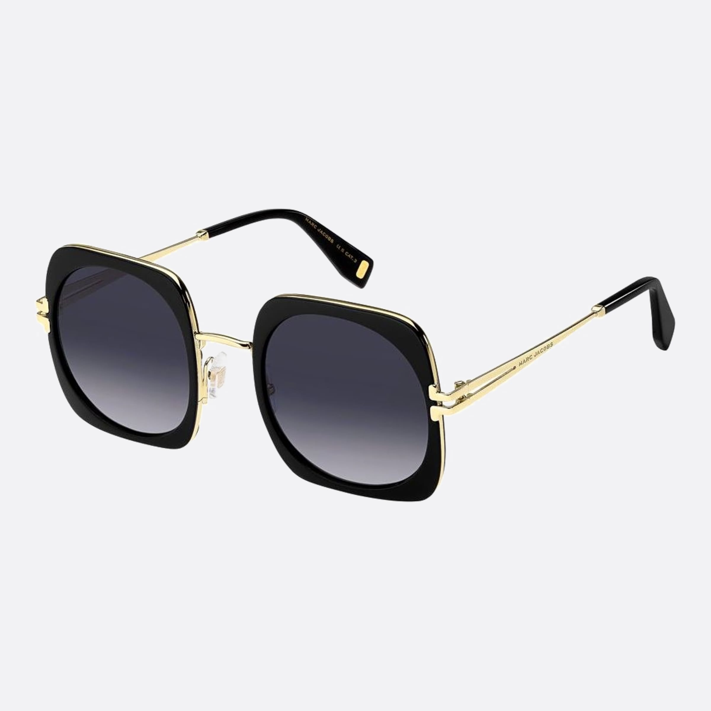 Marc 53mm Jacobs Black Rectangle Women Sunglasses - Main View