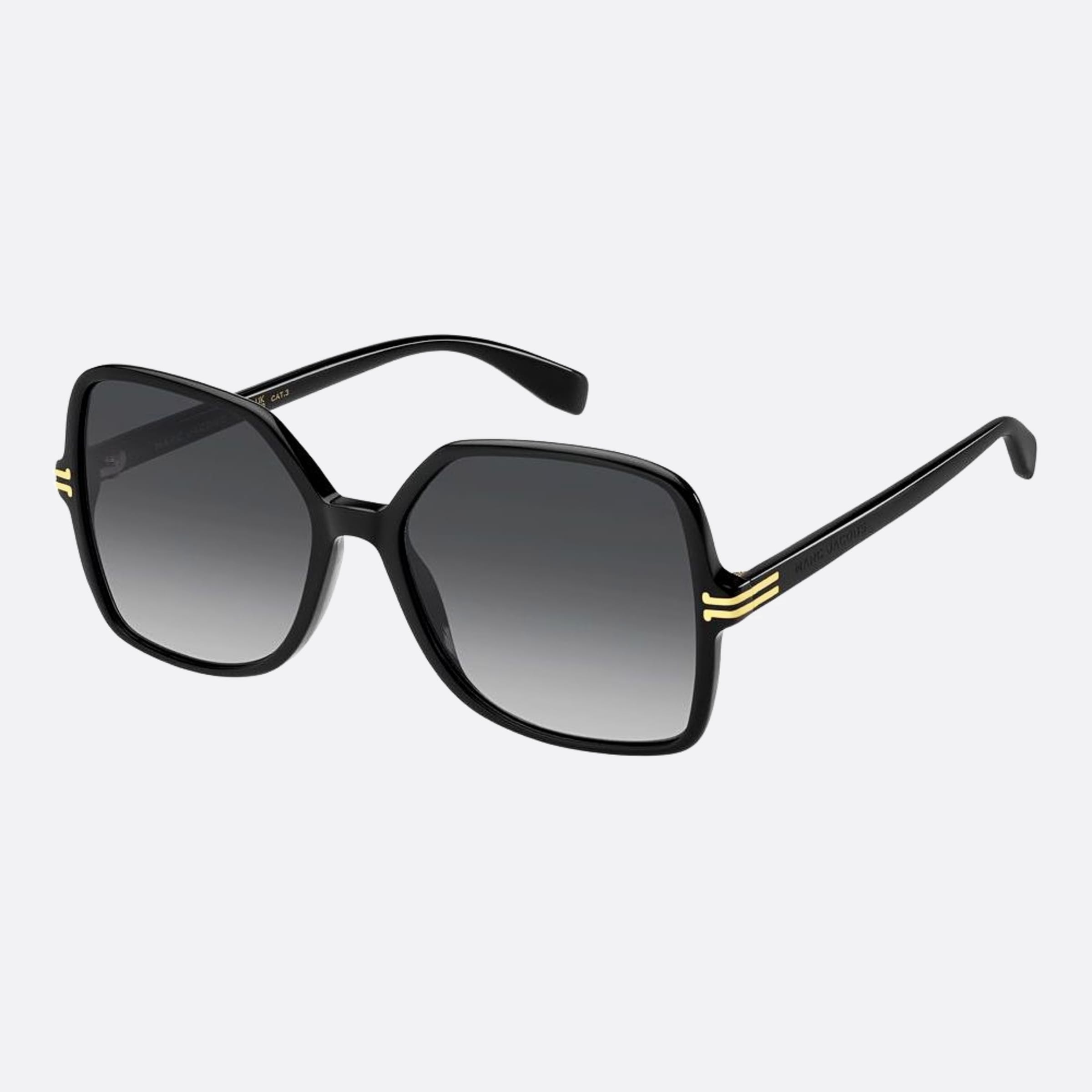 Marc 57mm Jacobs Black Butterfly Women Sunglasses - Side View