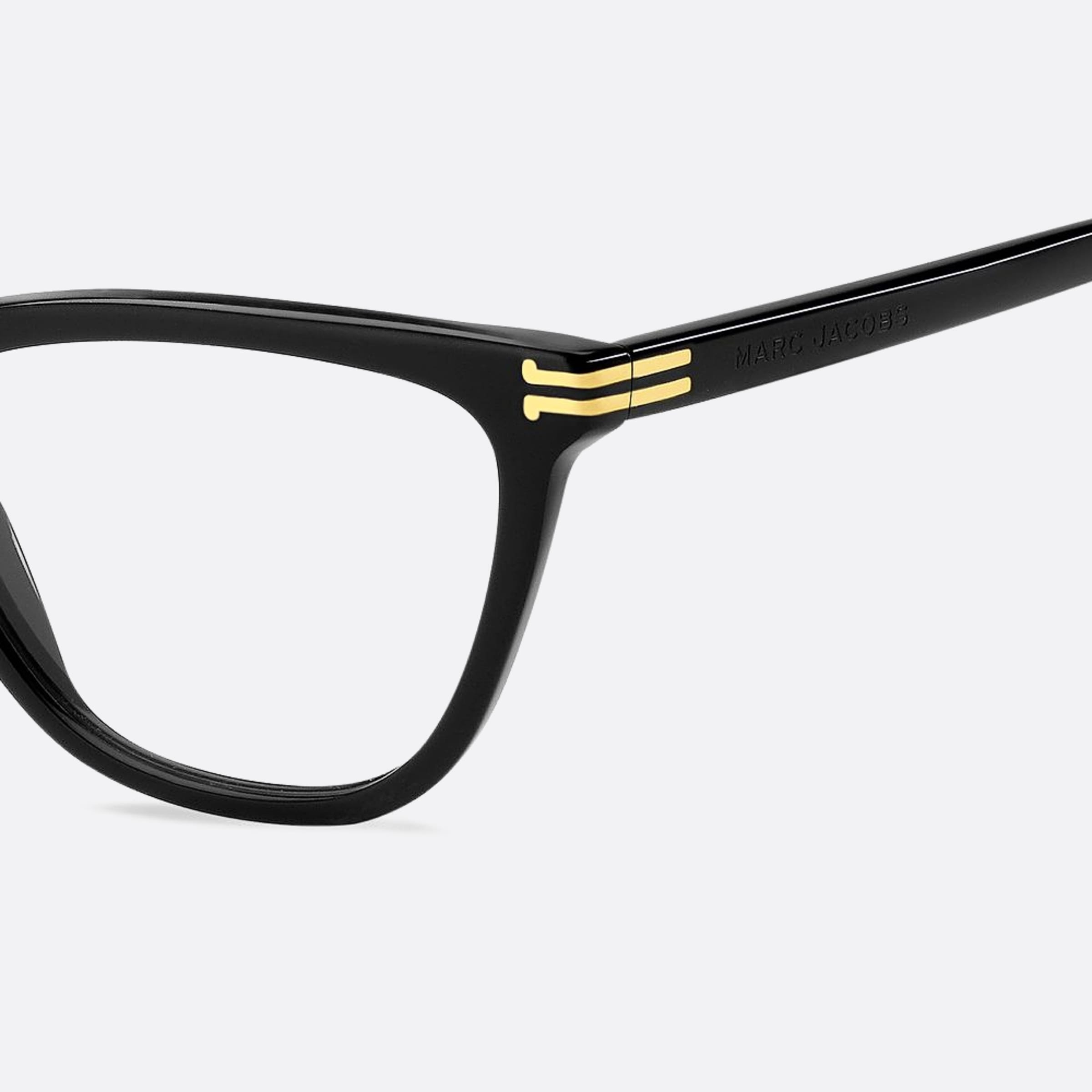 Marc 54mm Jacobs Black Rectangle Women Eyeglasses - Lifestyle Shot