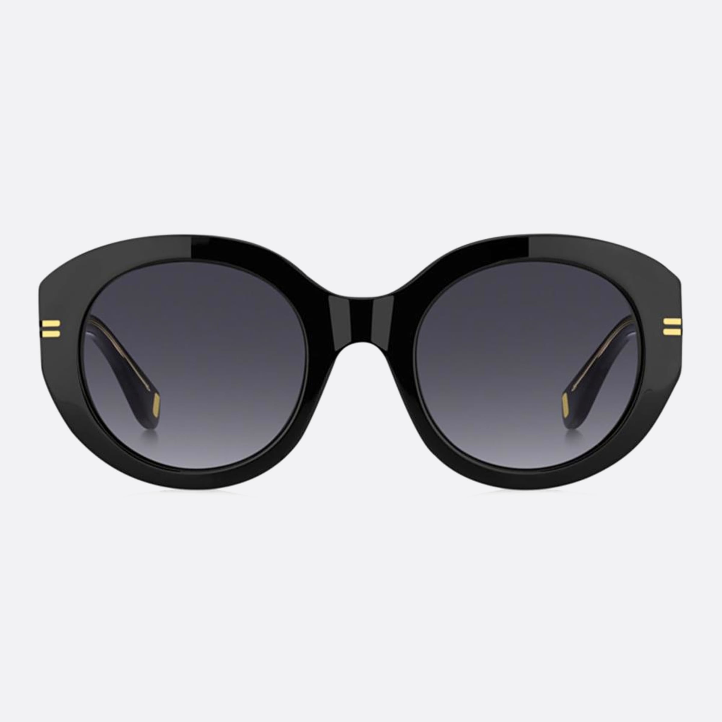 Marc 51mm Jacobs Black Oval Women Sunglasses - Main View