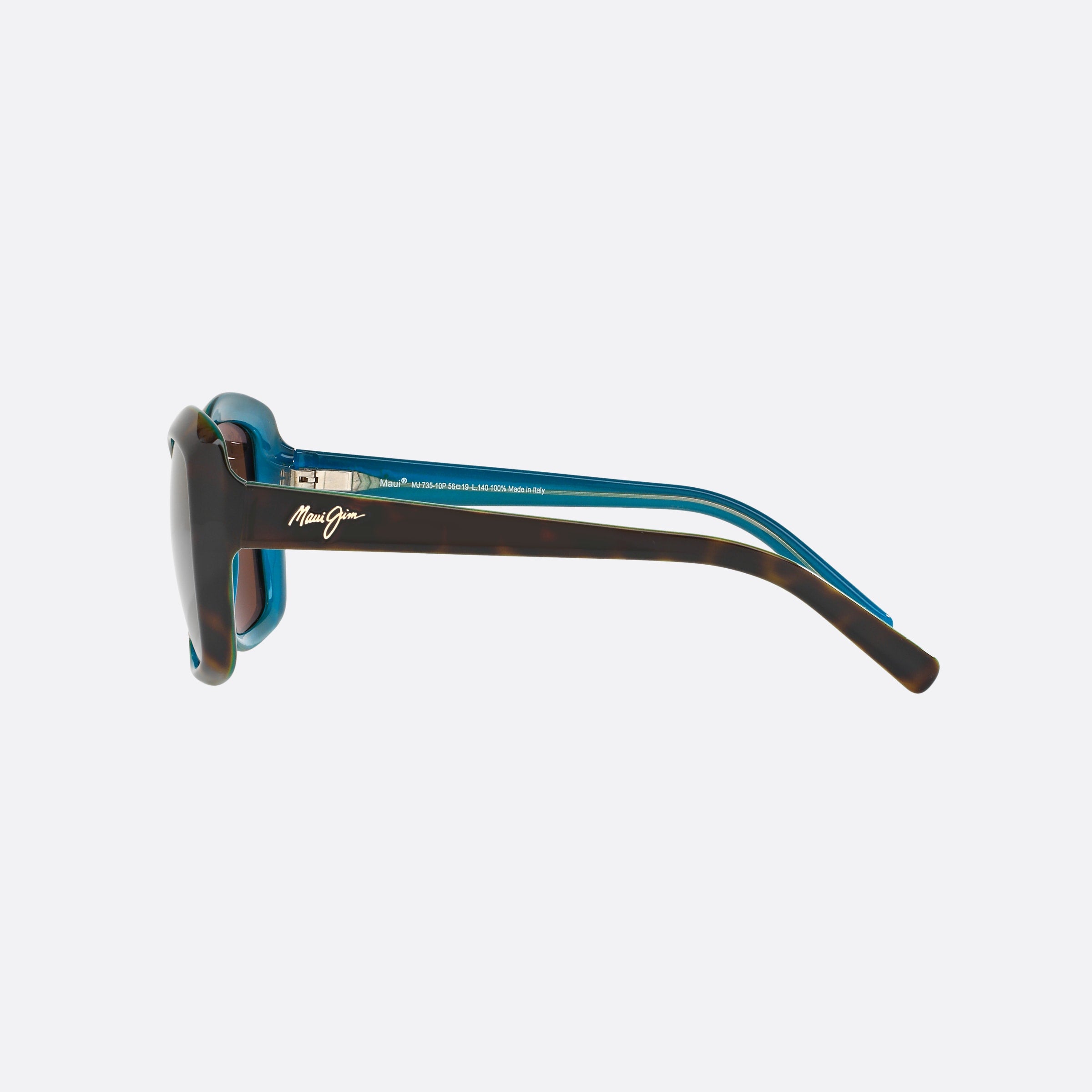 Maui 56mm Jim Orchid Tortoise Butterfly Polarized Women Sunglasses - Detail View