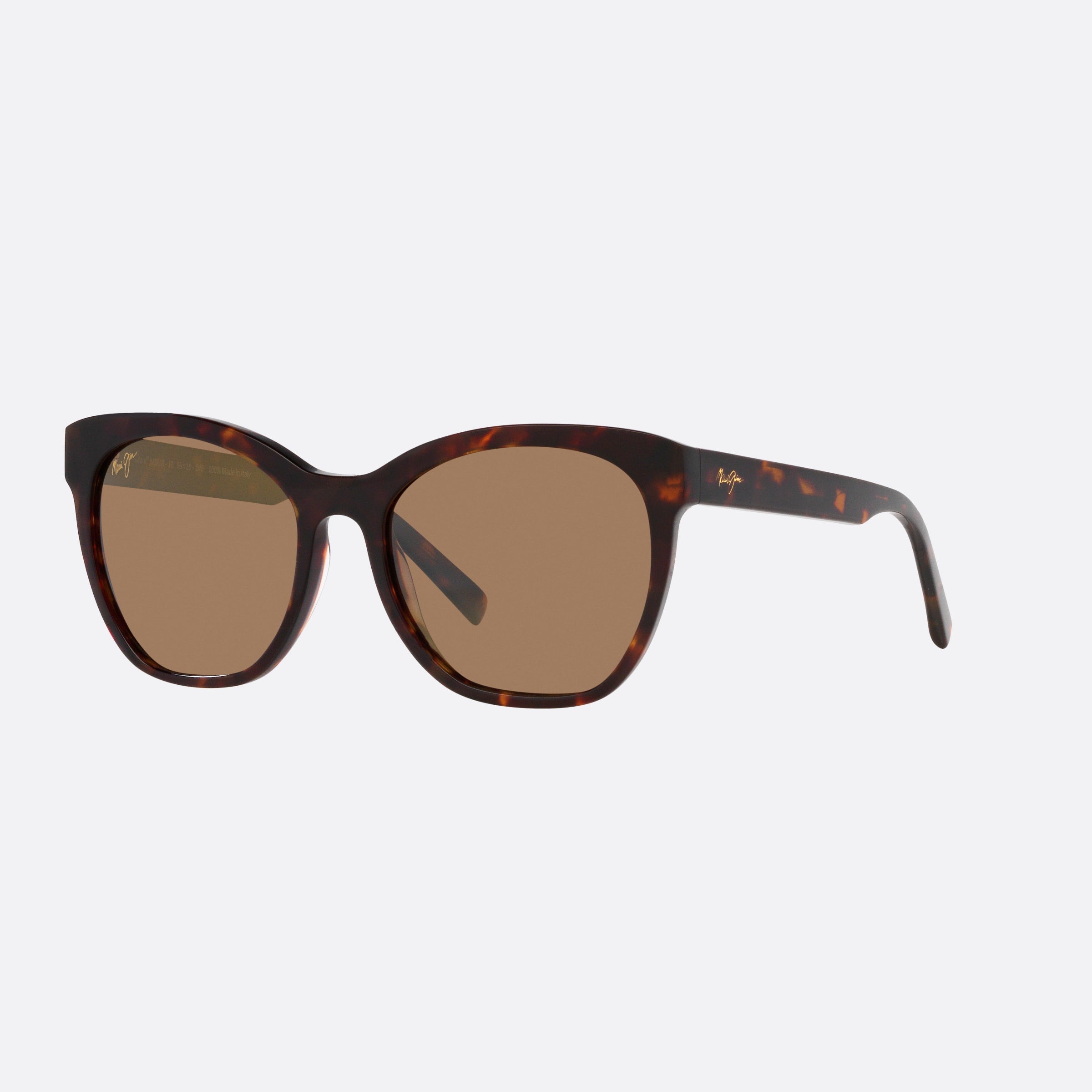 Maui 56mm Jim Alulu Tortoise Butterfly Polarized Women Sunglasses - Main View