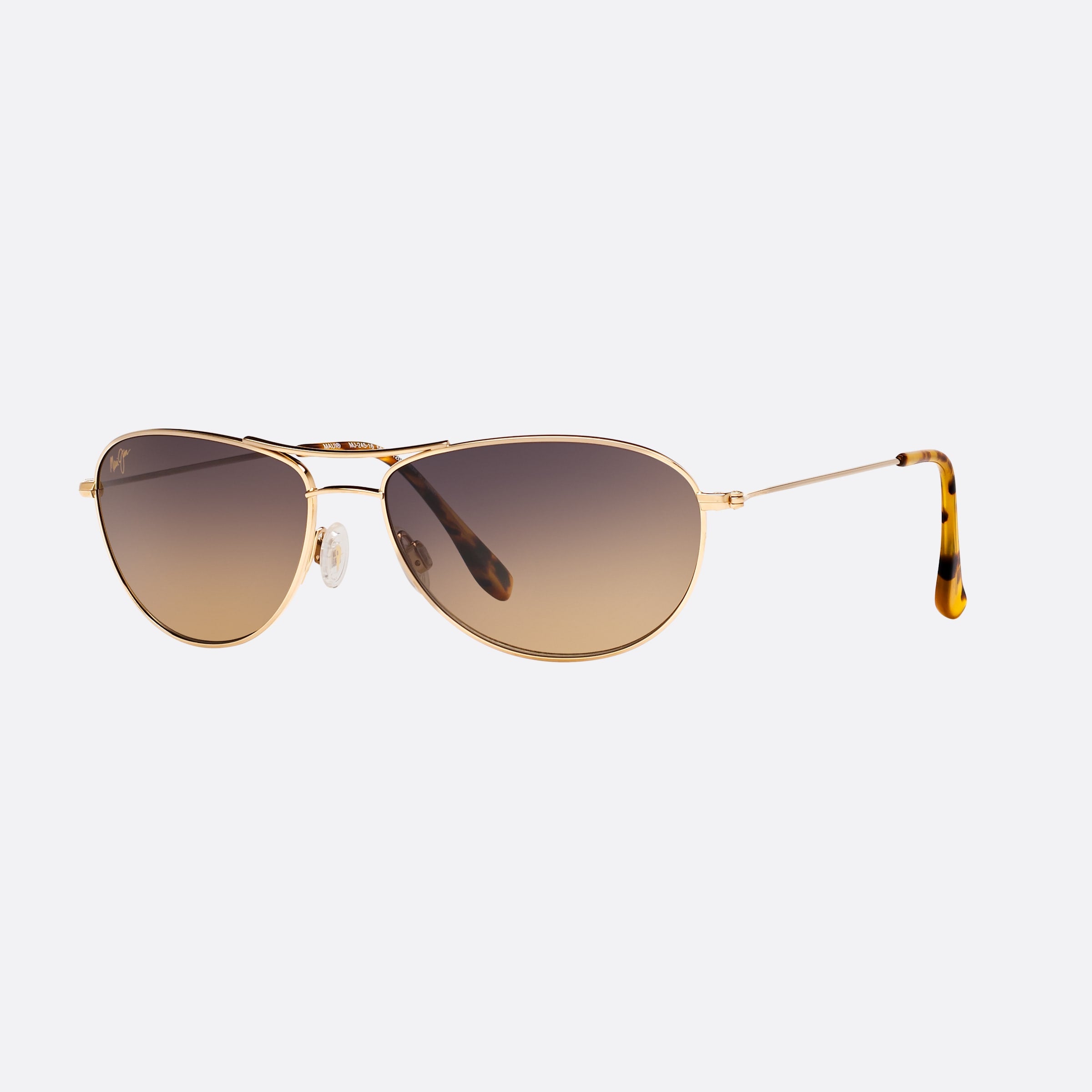 Maui 56mm Jim Baby Beach Gold Pilot Polarized Women Sunglasses - Main View