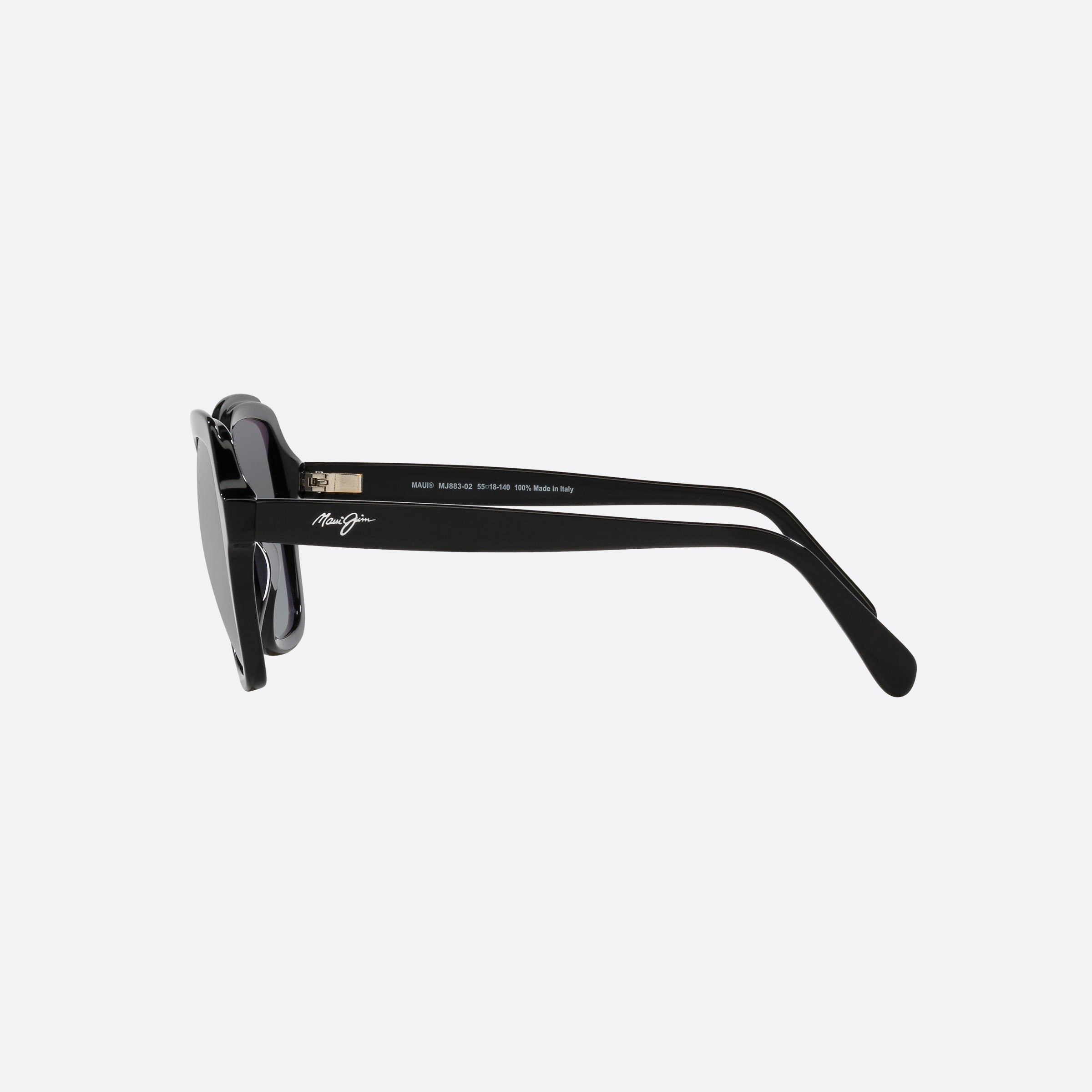Maui 55mm Jim Mamane Black Butterfly Women Sunglasses - Detail View