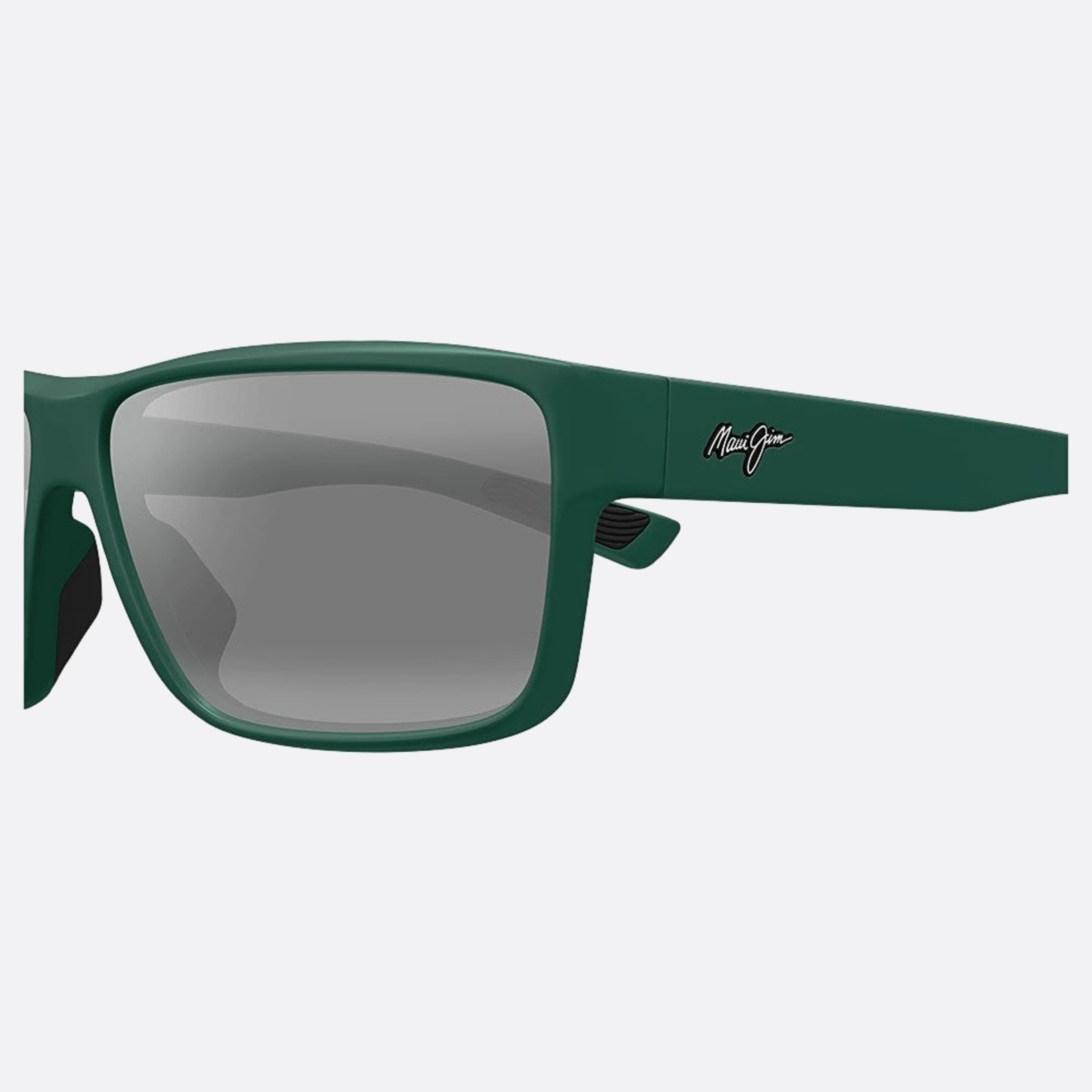Maui 62mm Jim Mj0662sa Gngy Green Squared Polarized Men Sunglasses - Detail View