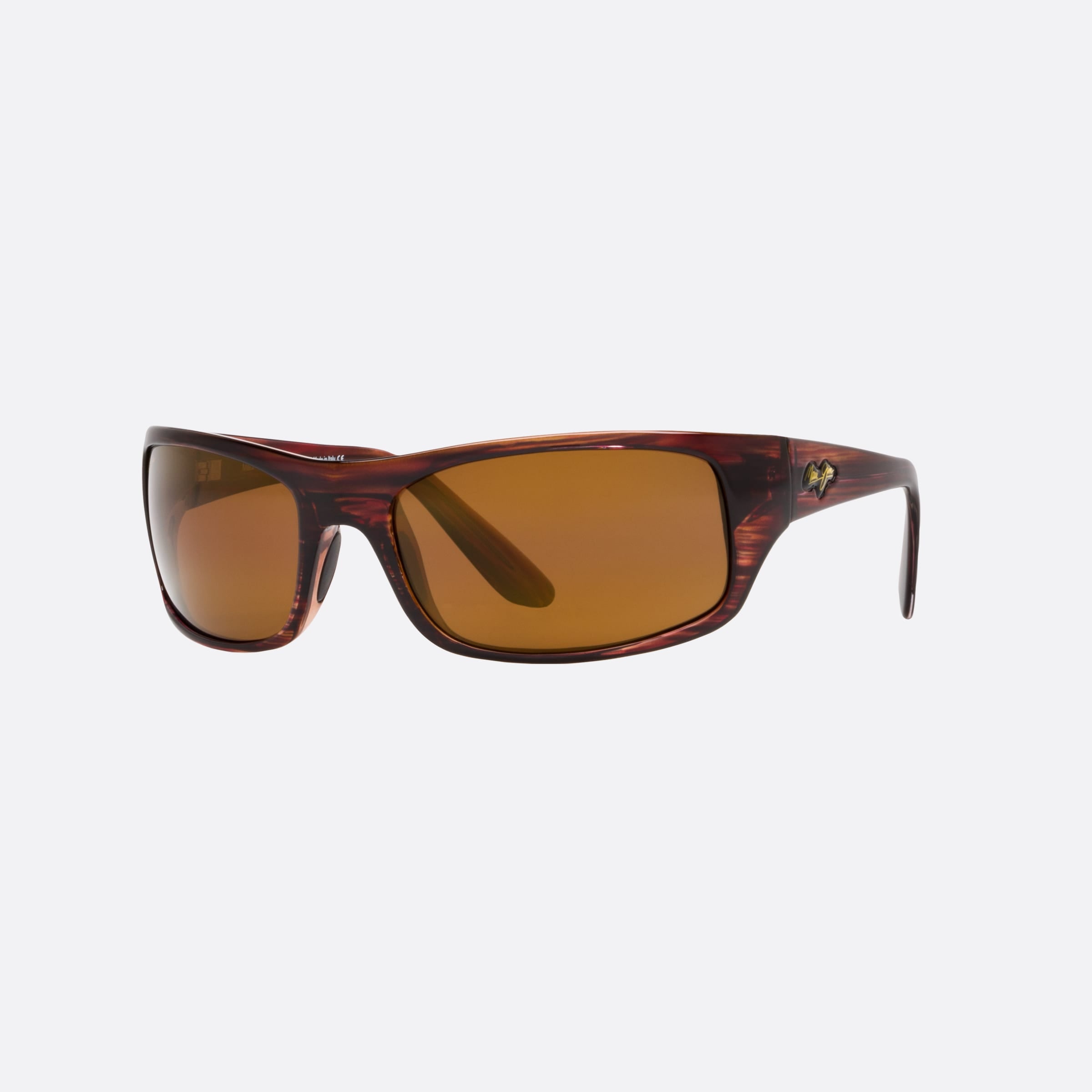 Maui 65mm Jim Peahi Tortoise Rectangle Men Sunglasses - Main View