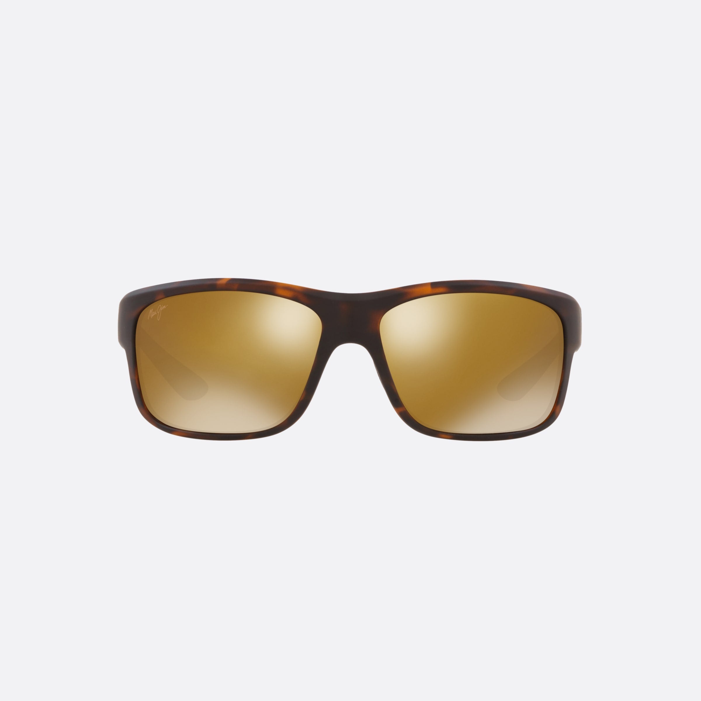 Maui 63mm Jim Southern Cross Hvbr Havana Rectangle Polarized Men Sunglasses - Lifestyle Shot