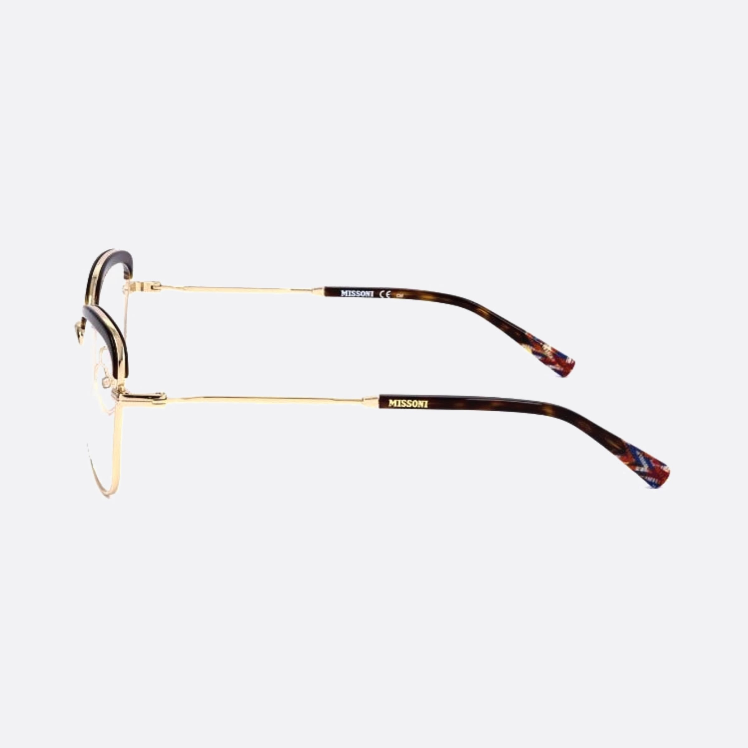 Missoni 53mm Mis Havana Butterfly Women Eyeglasses - Detail View