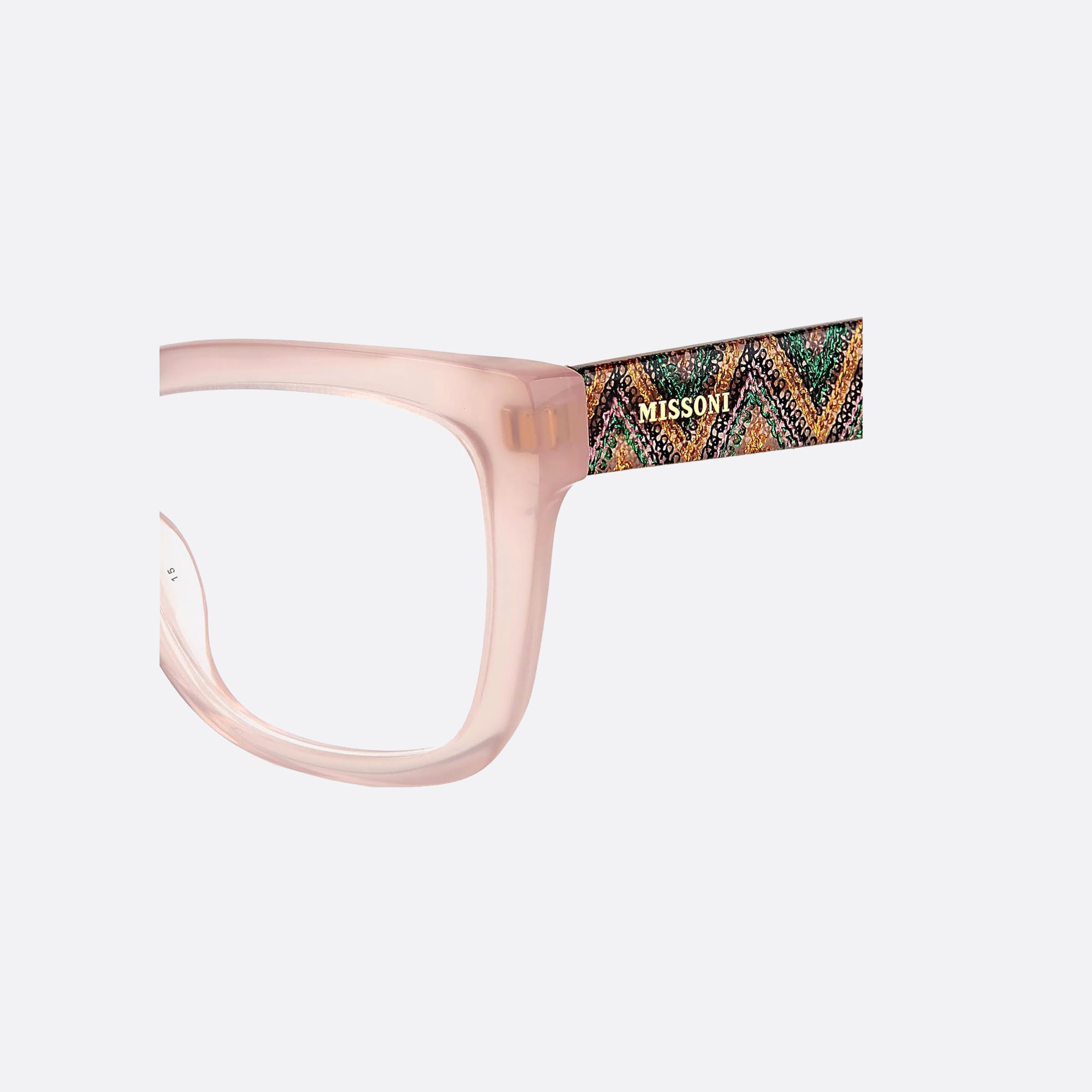 Missoni 53mm Mis Fwm Pink Geometric Women Eyeglasses - Lifestyle Shot