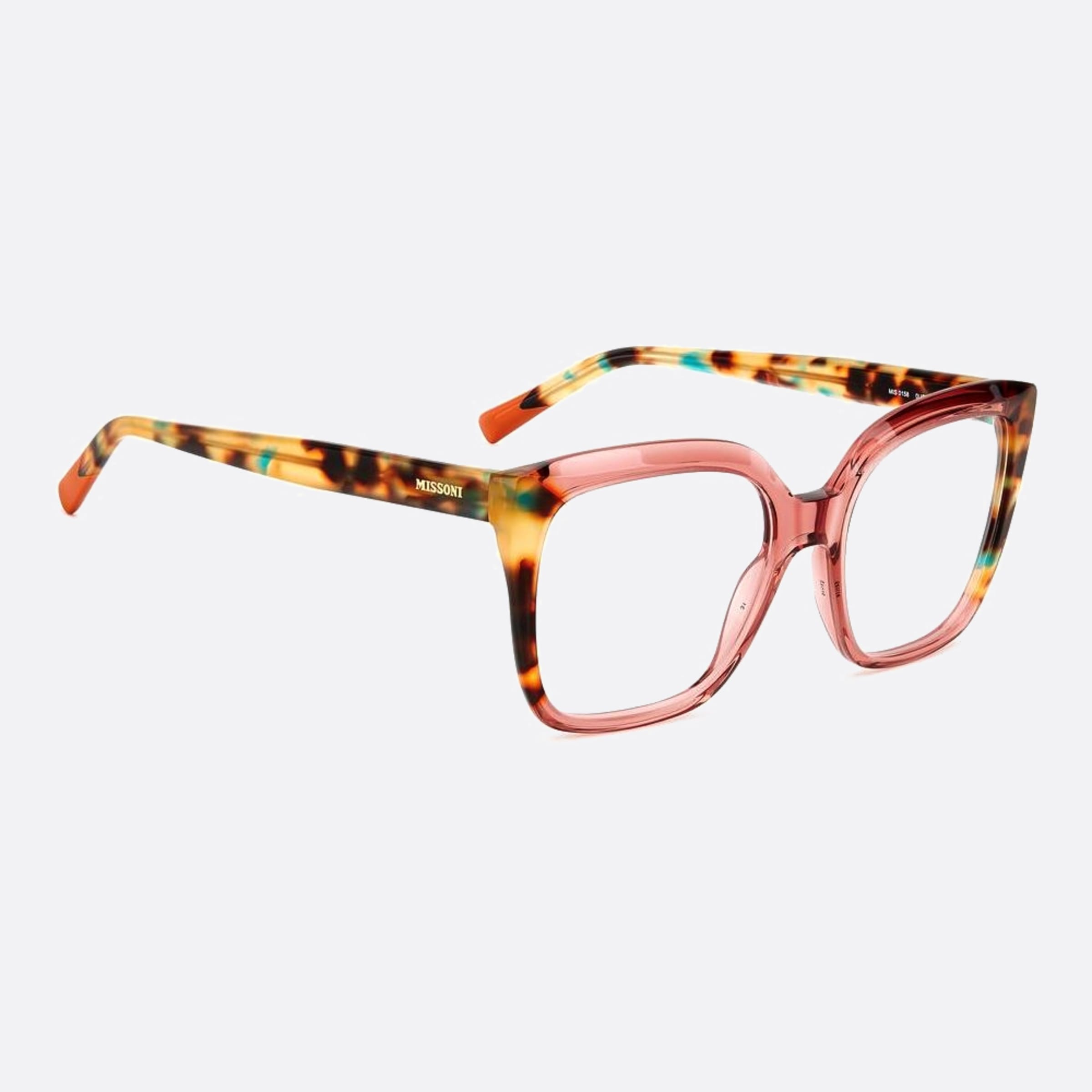 Missoni 54mm Mis 0uc Havana Squared Women Eyeglasses - Lifestyle Shot