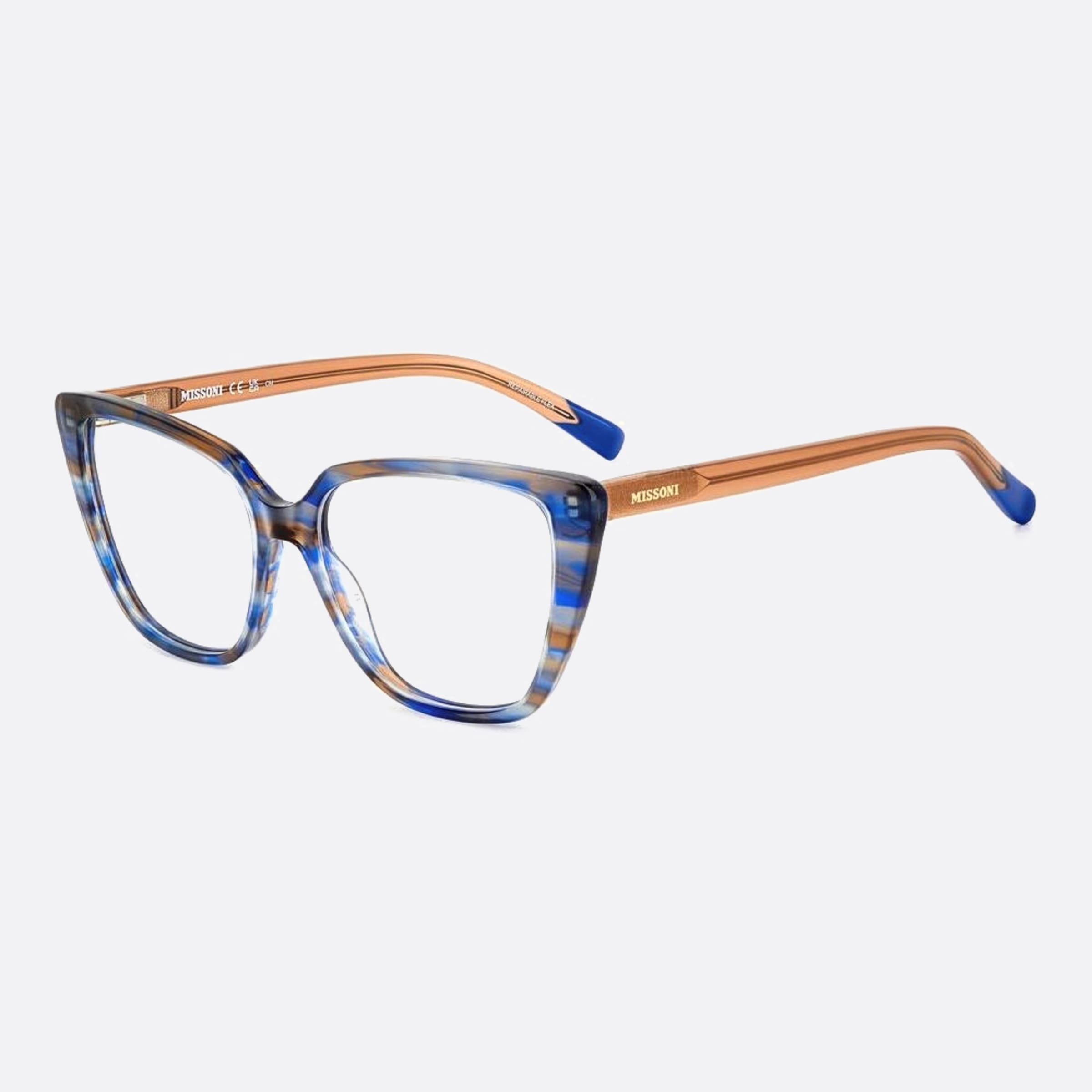 Missoni 54mm Mis Iwf Brown Cat Eye Women Eyeglasses - Side View