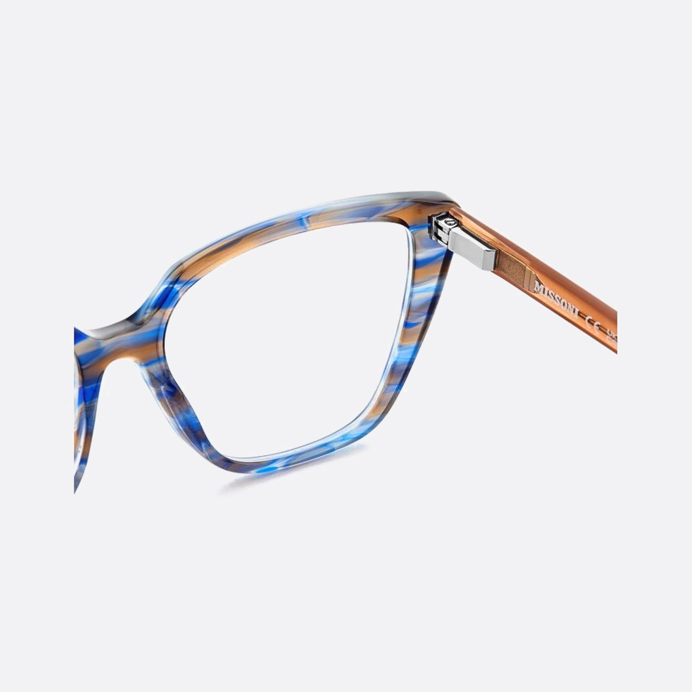Missoni 54mm Mis Iwf Brown Cat Eye Women Eyeglasses - Detail View
