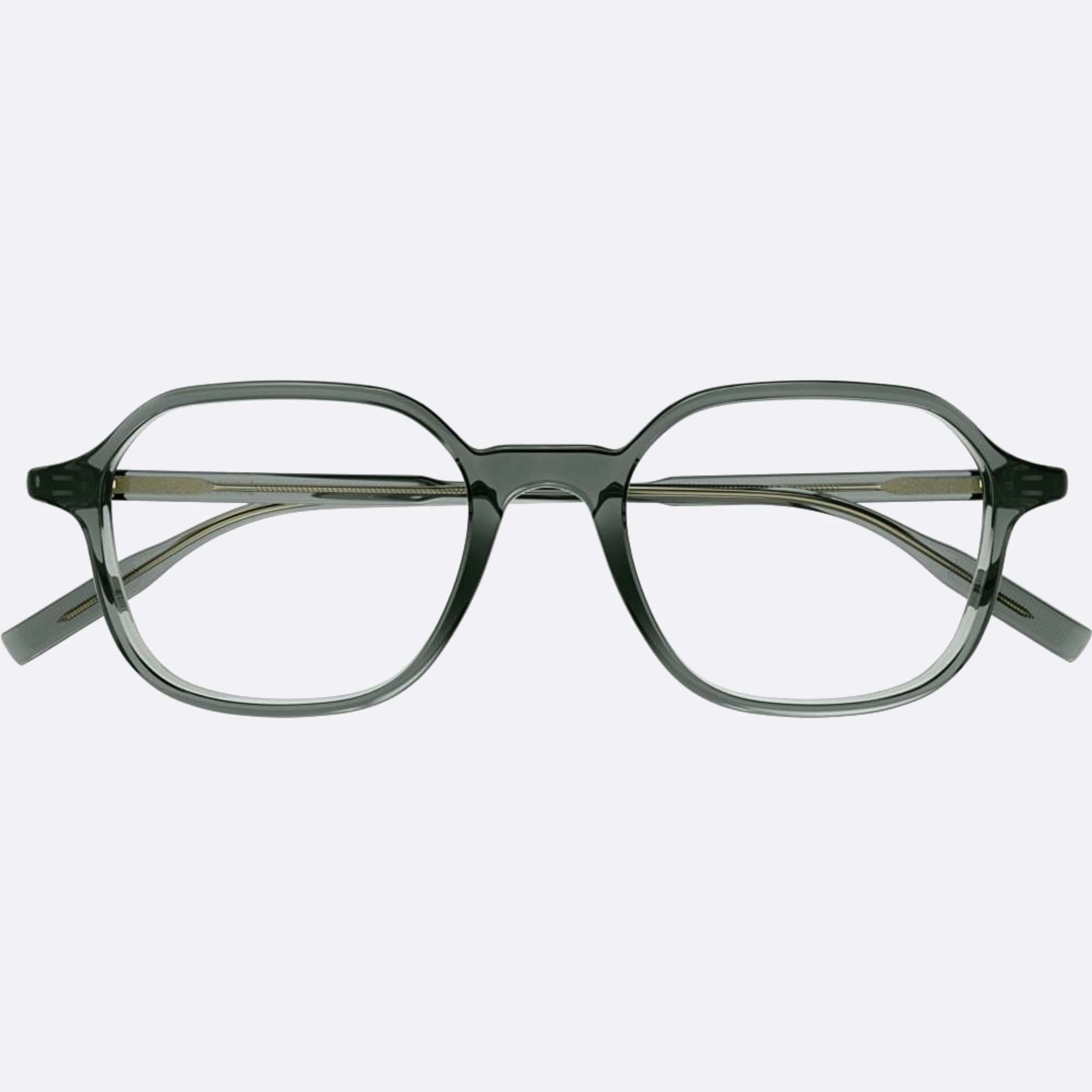 Montblanc 51mm Grey Squared Man Eyeglasses - Main View