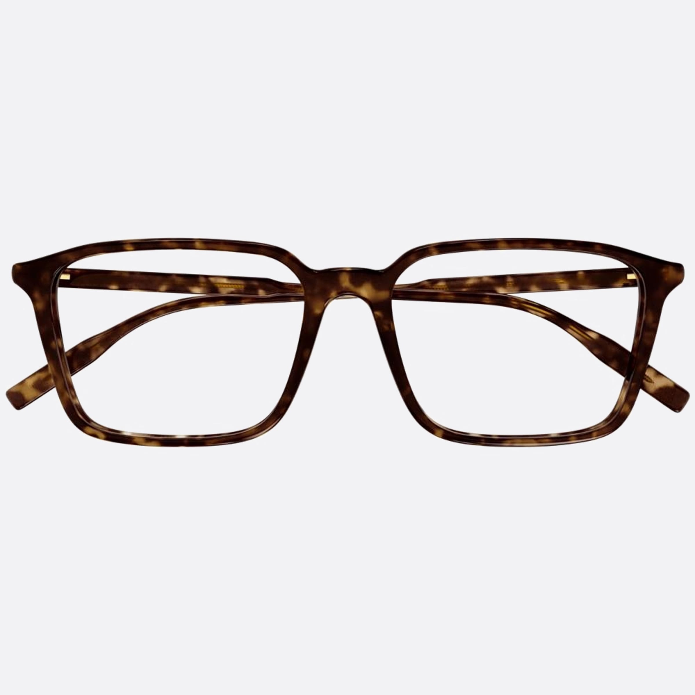 Montblanc 54mm Mb0293oa Havana Squared Man Eyeglasses - Main View