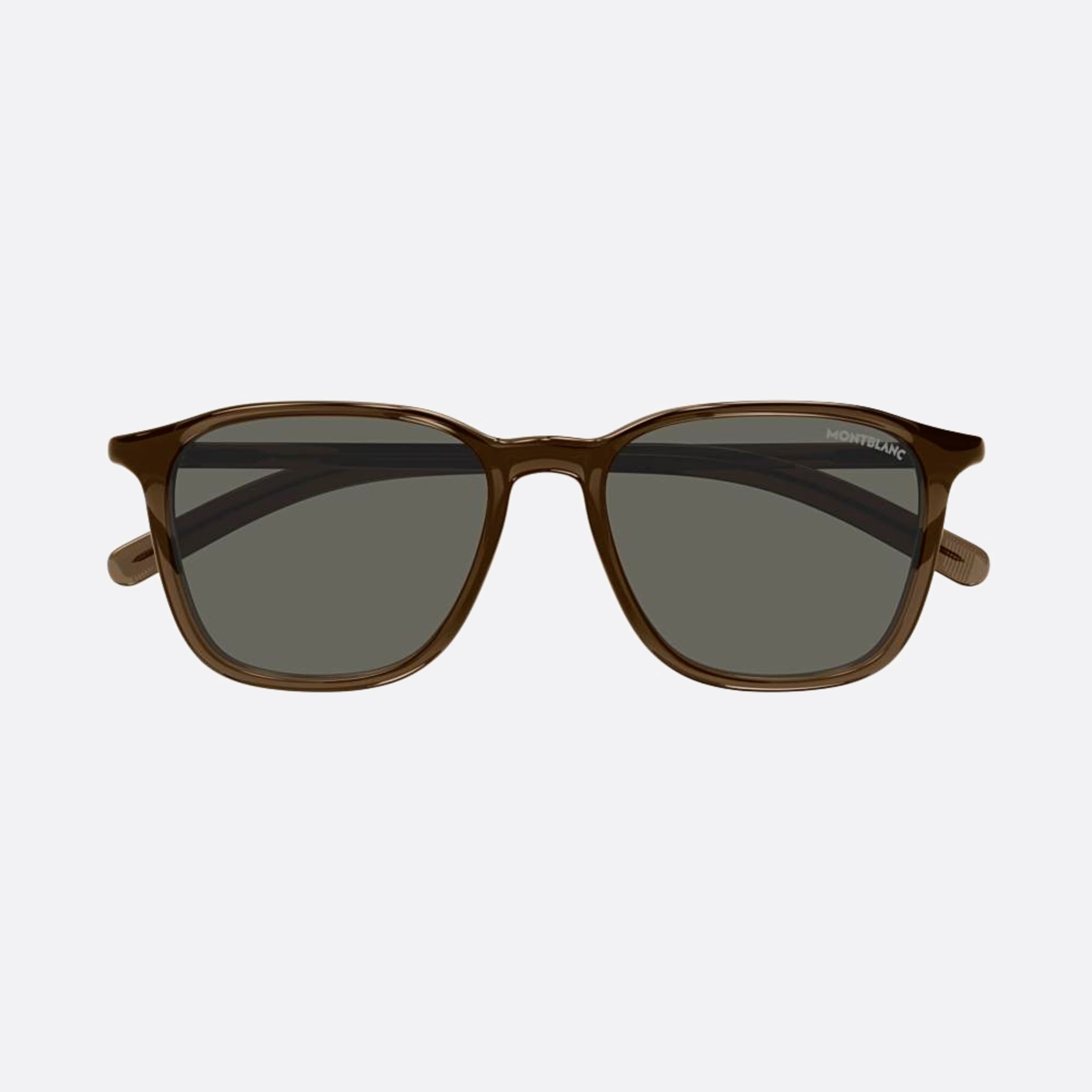 Montblanc 53mm Brown Pantos Man Sunglasses - Main View