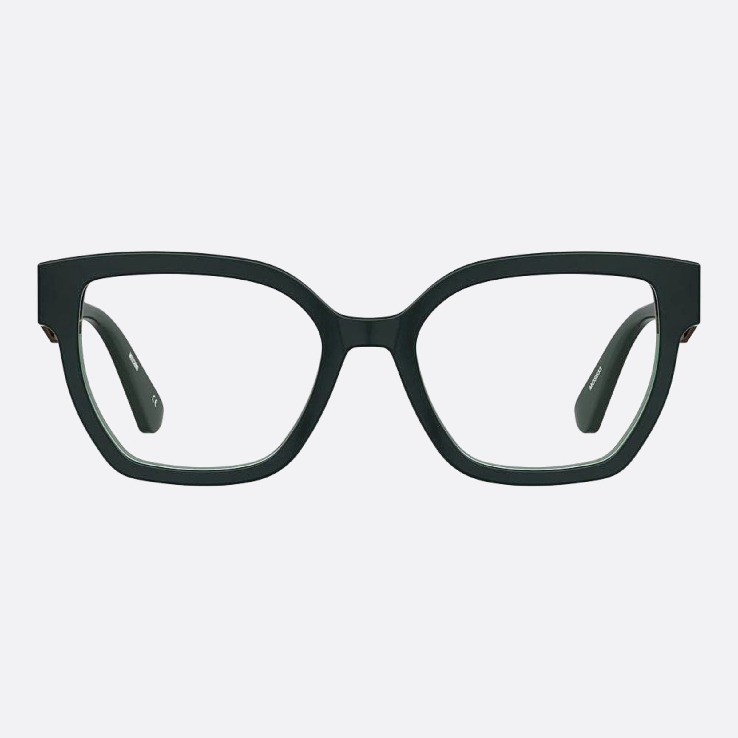 Moschino 52mm Mos633 1ed Green Rectangle Women Eyeglasses - Main View