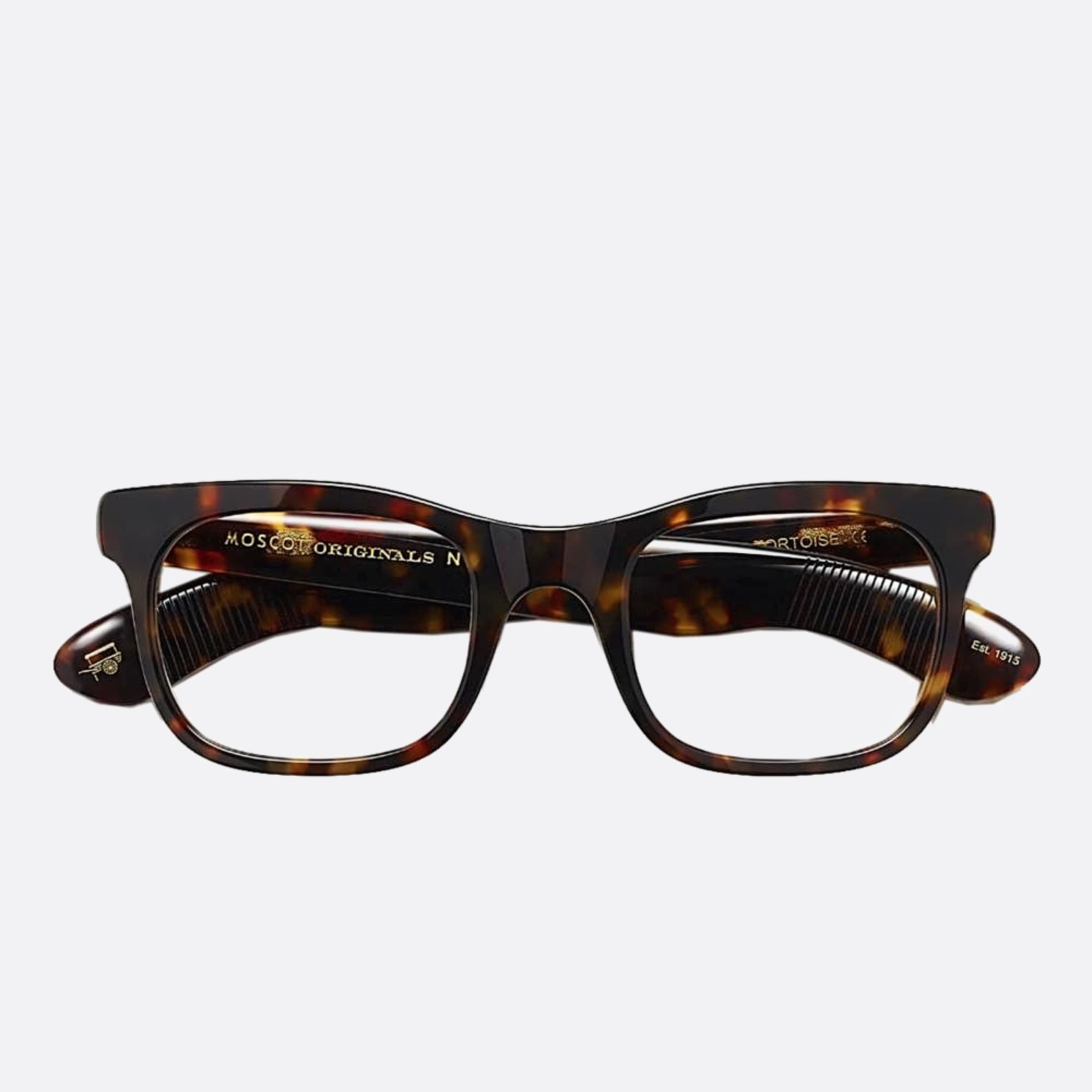 Moscot 51mm Hitsik Trt Havana Geometric Unisex Eyeglasses - Main View