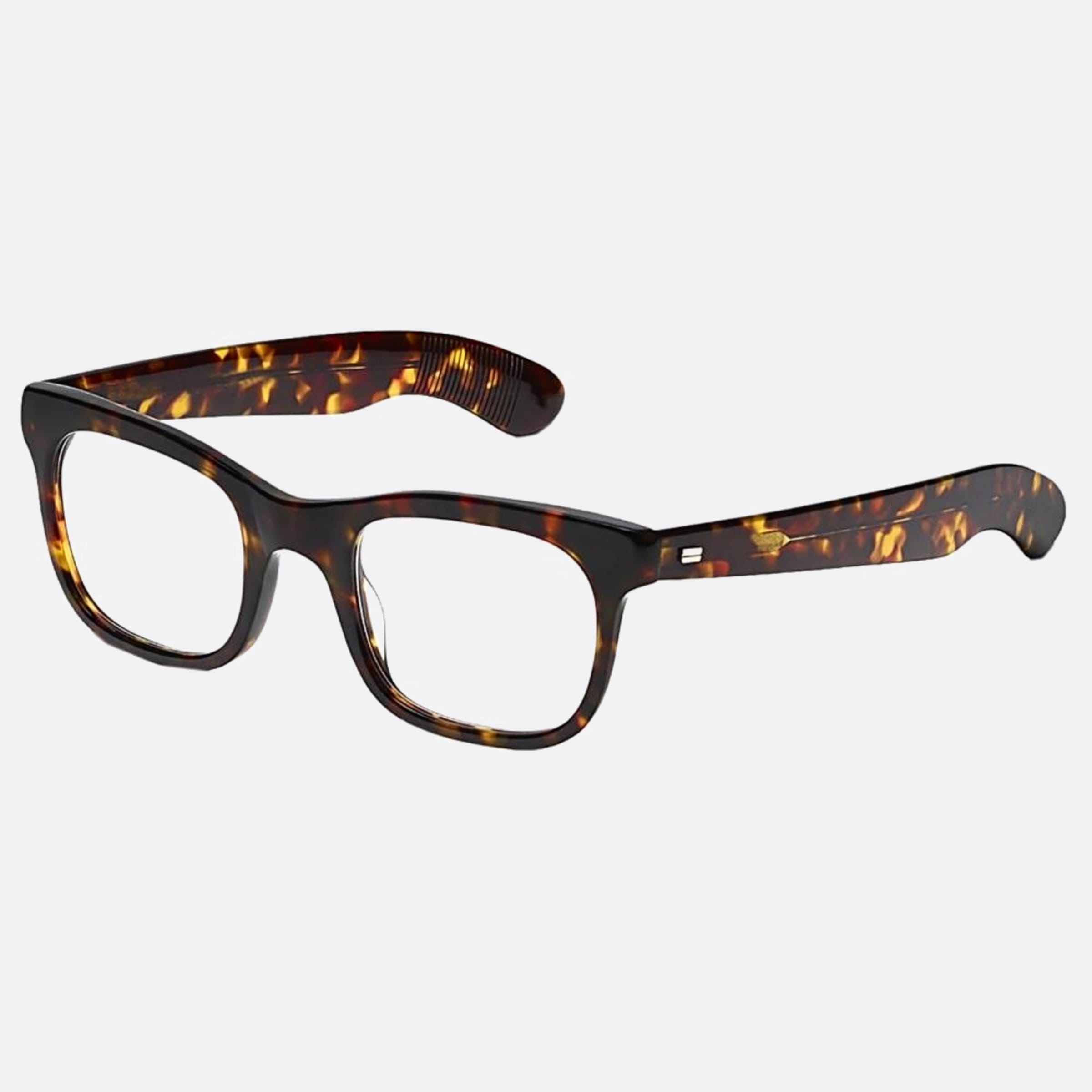 Moscot 51mm Hitsik Trt Havana Geometric Unisex Eyeglasses - Side View