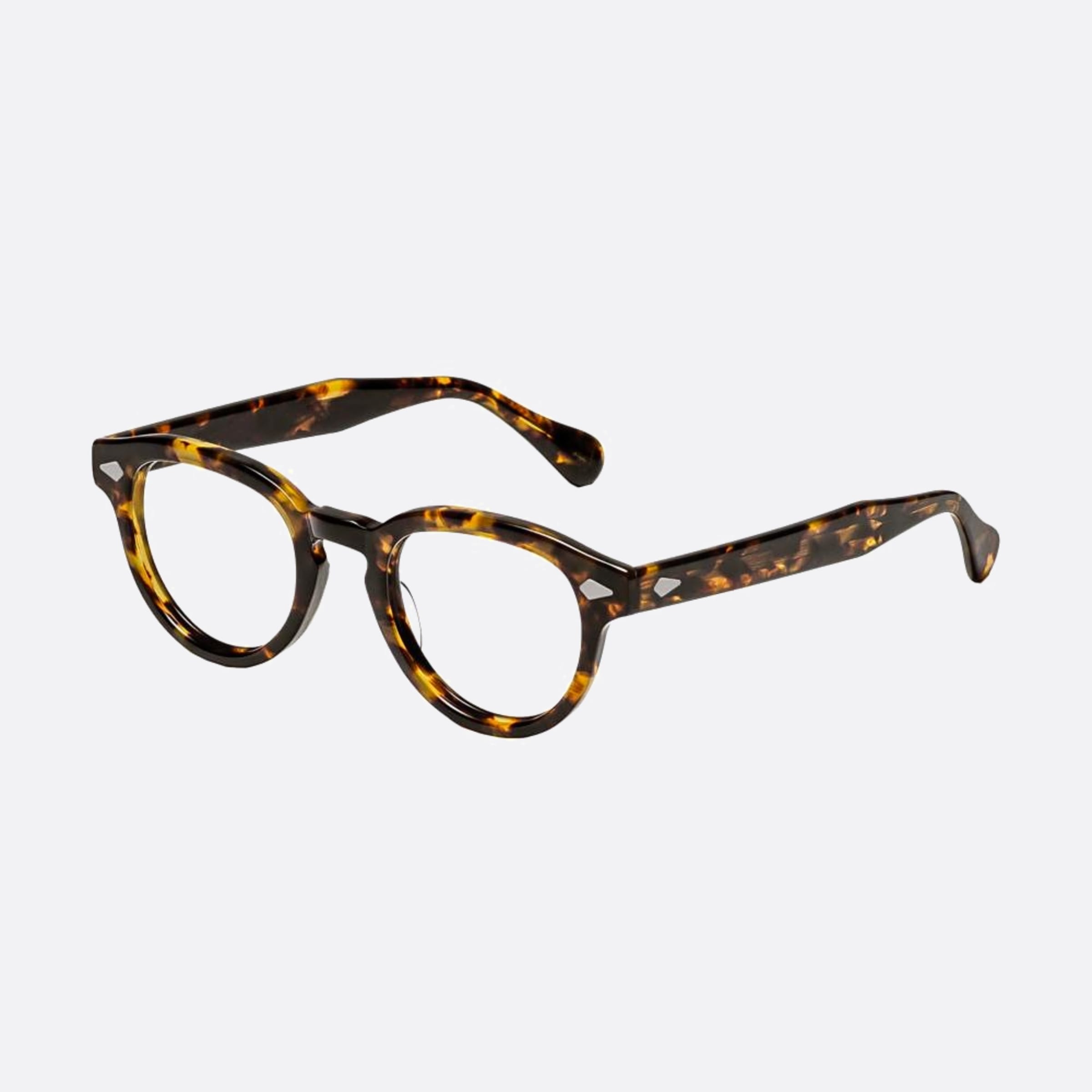 Moscot 49mm Maydela Clhv Havana Geometric Unisex Eyeglasses - Side View