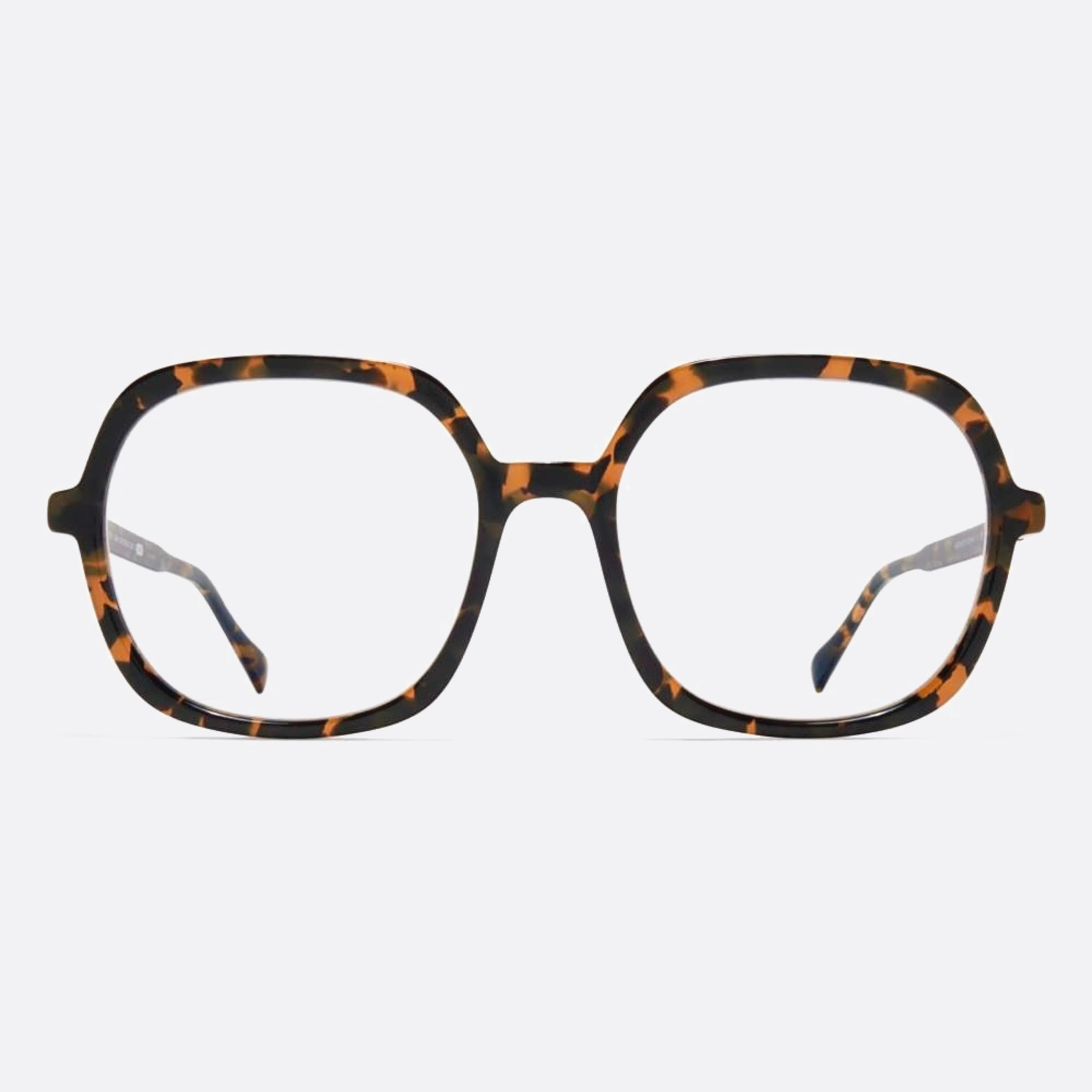 Mykita 54mm Farah Havana Geometric Unisex Eyeglasses - Main View