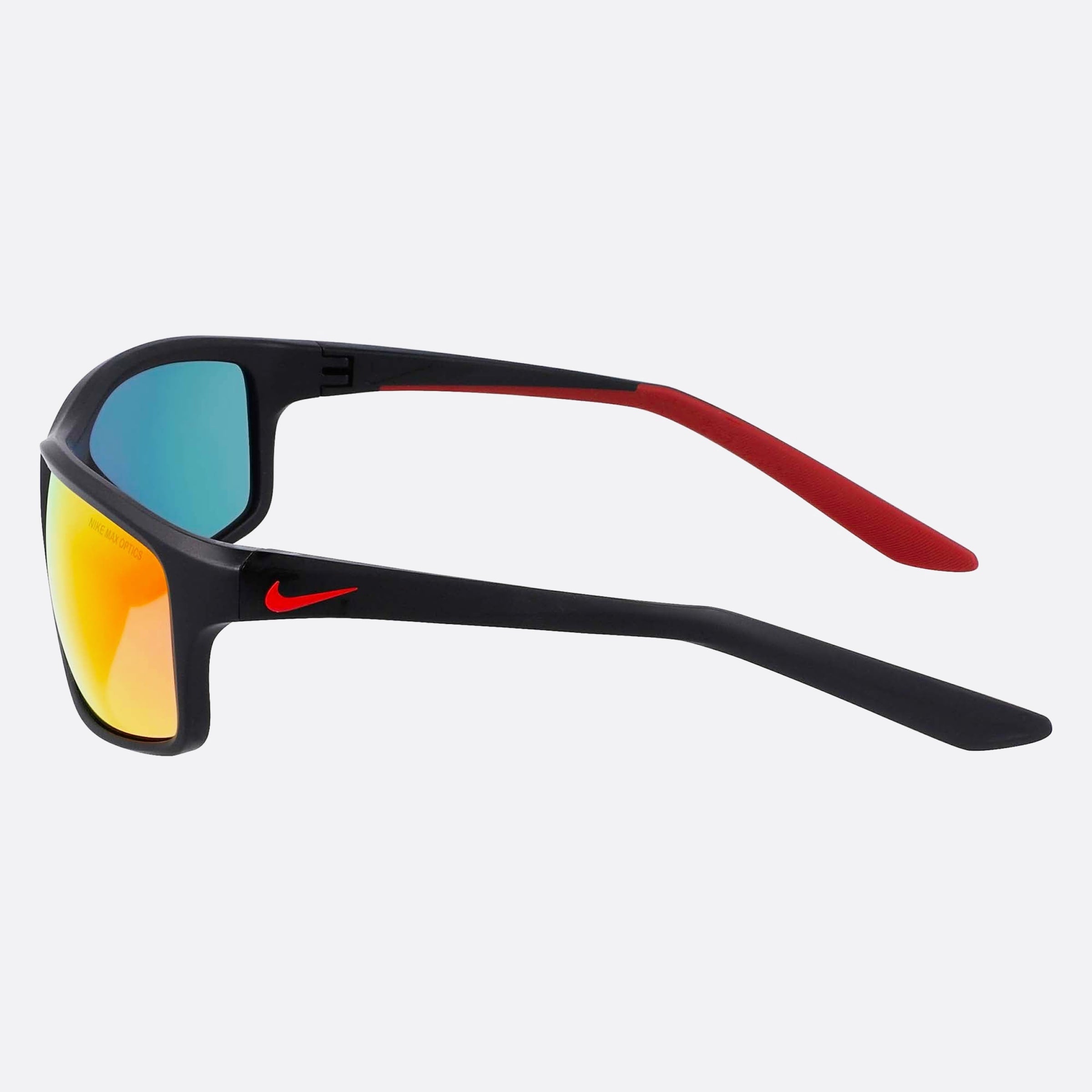 Nike 64mm Nike Adrenaline Dv2155 Black Sports Unisex Sunglasses - Detail View
