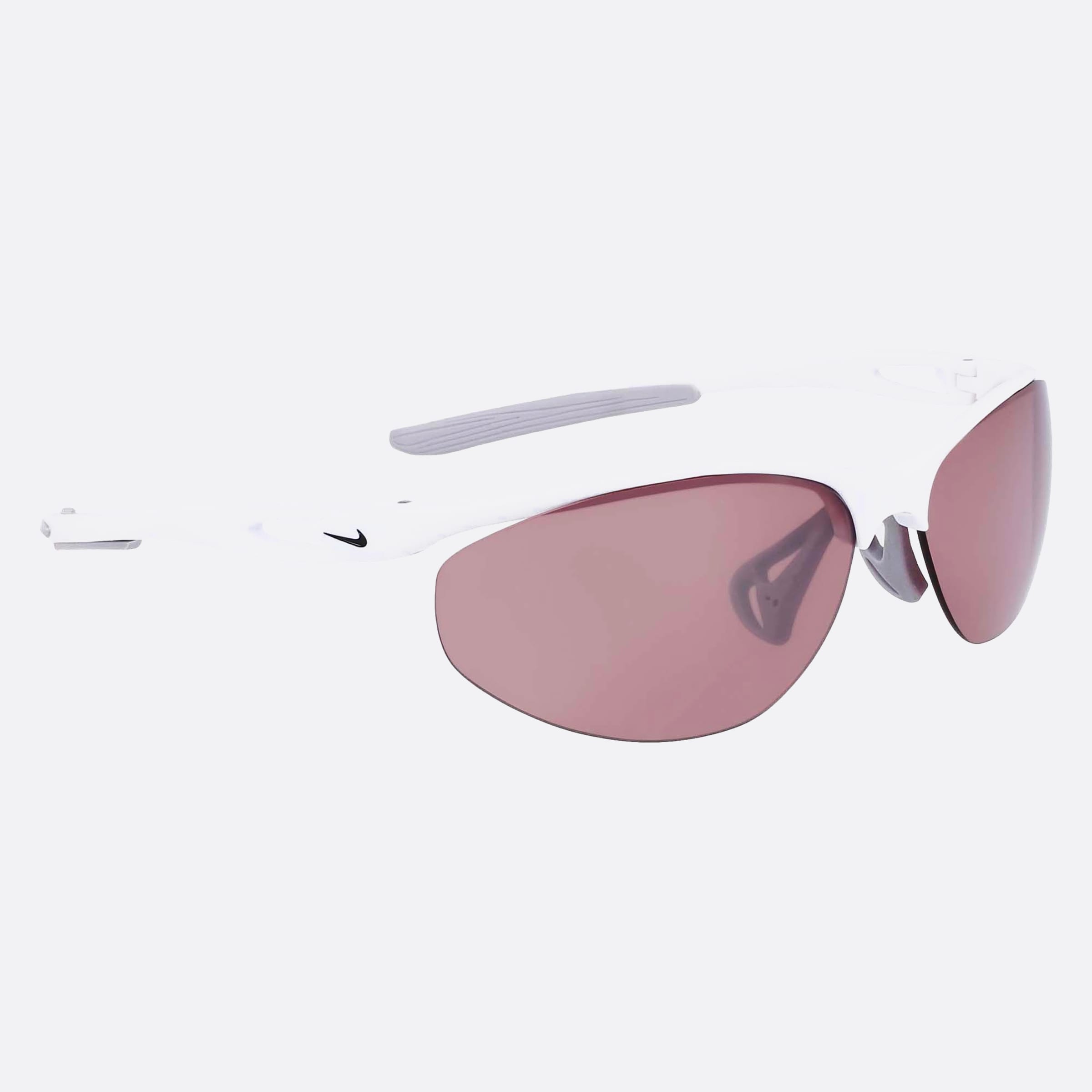 Nike 69mm Nike Aerial Dz7353 White Visor Unisex Sunglasses - Detail View