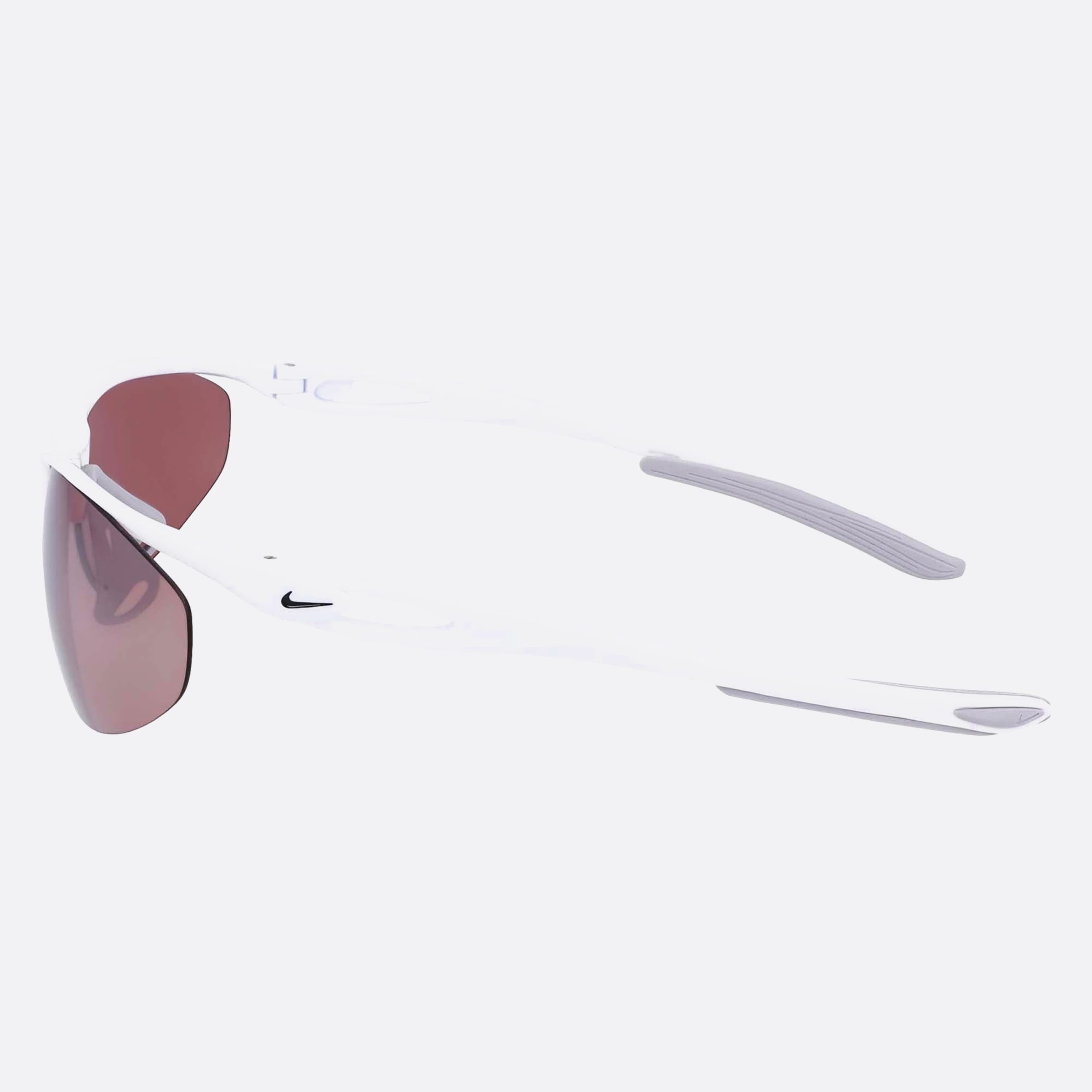 Nike 69mm Nike Aerial Dz7353 White Visor Unisex Sunglasses - Lifestyle Shot