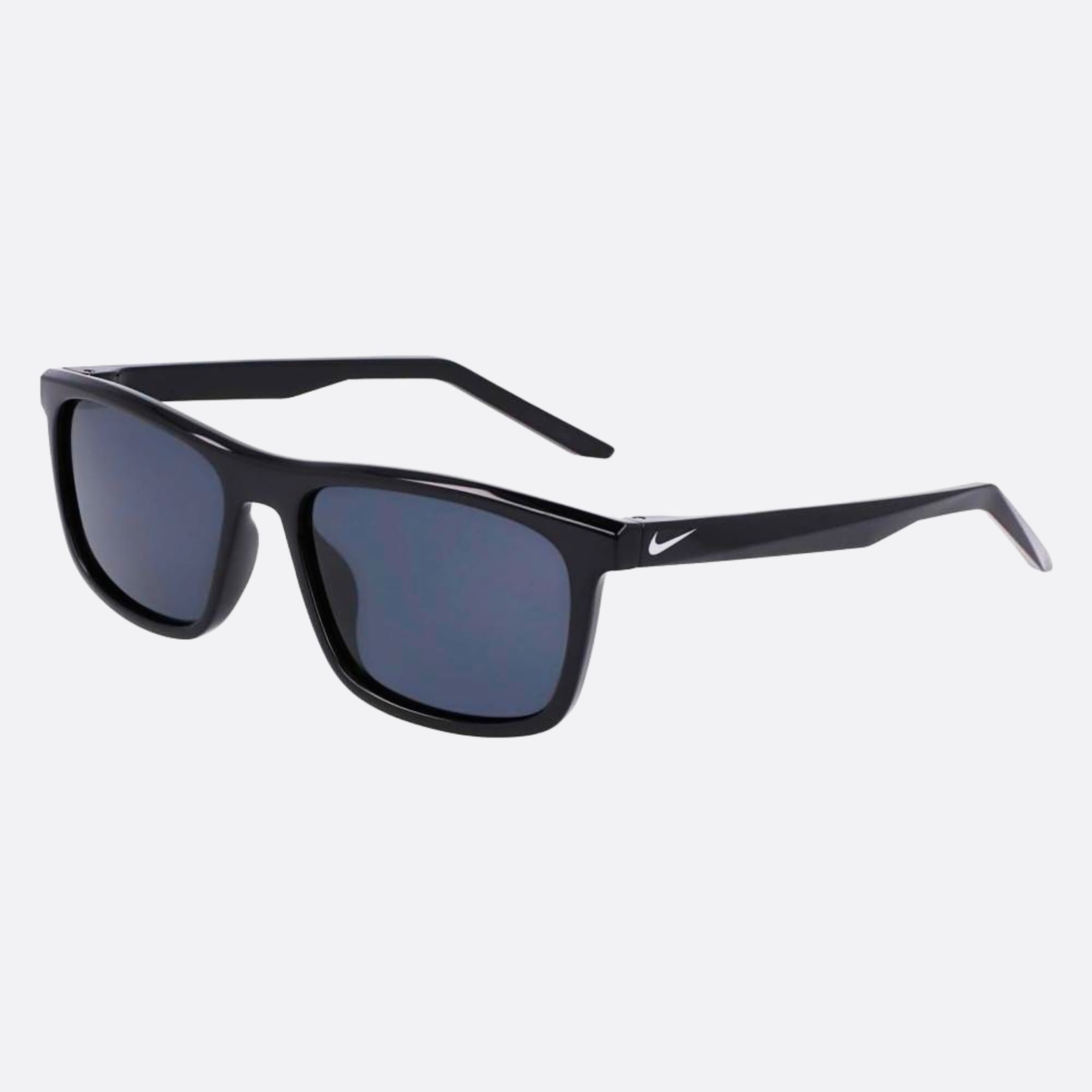 Nike 56mm Nike Embar Fv2409 Black Visor Unisex Sunglasses - Side View
