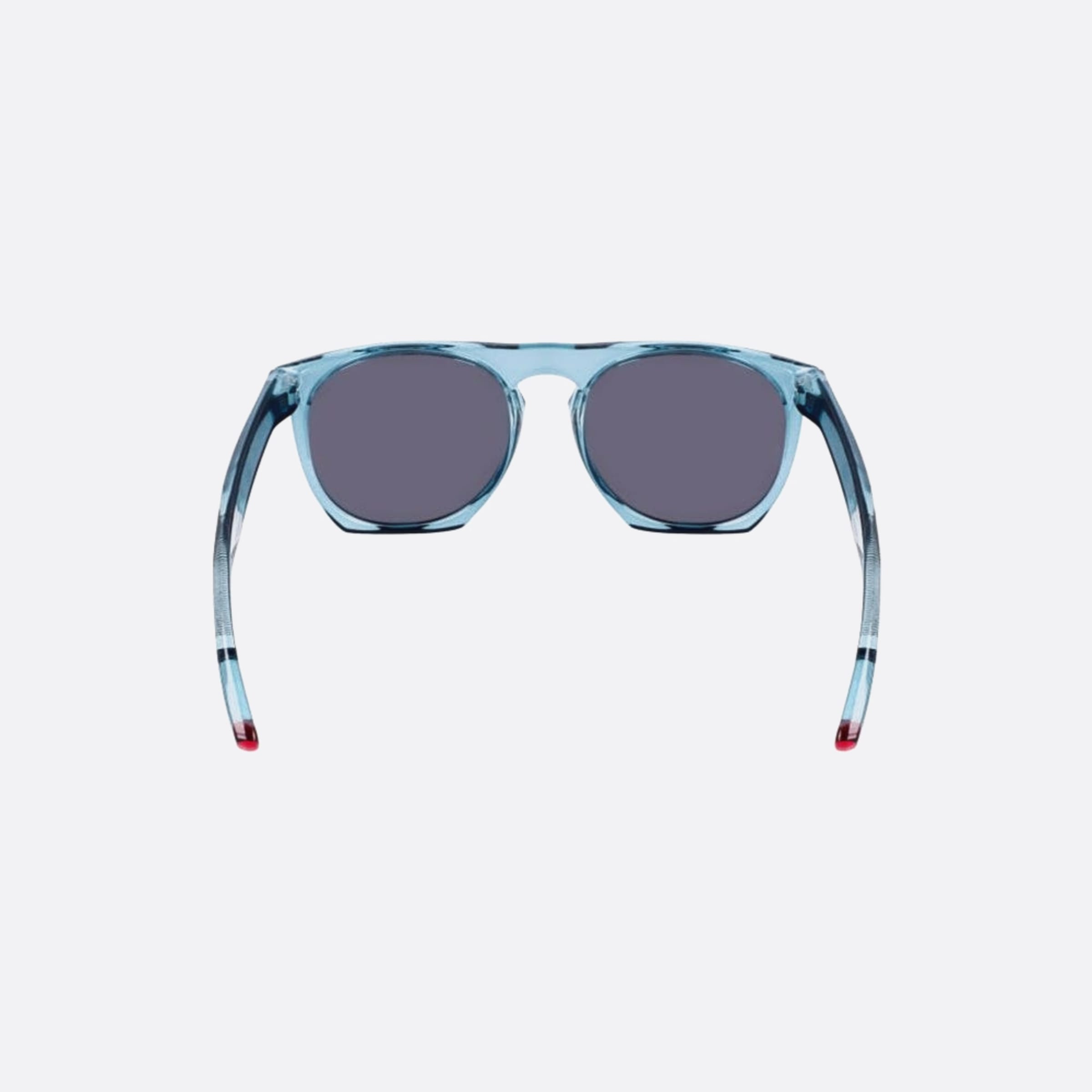 Nike 52mm Nike Flatspot Xxii Dv2258 Blue Geometric Unisex Sunglasses - Lifestyle Shot