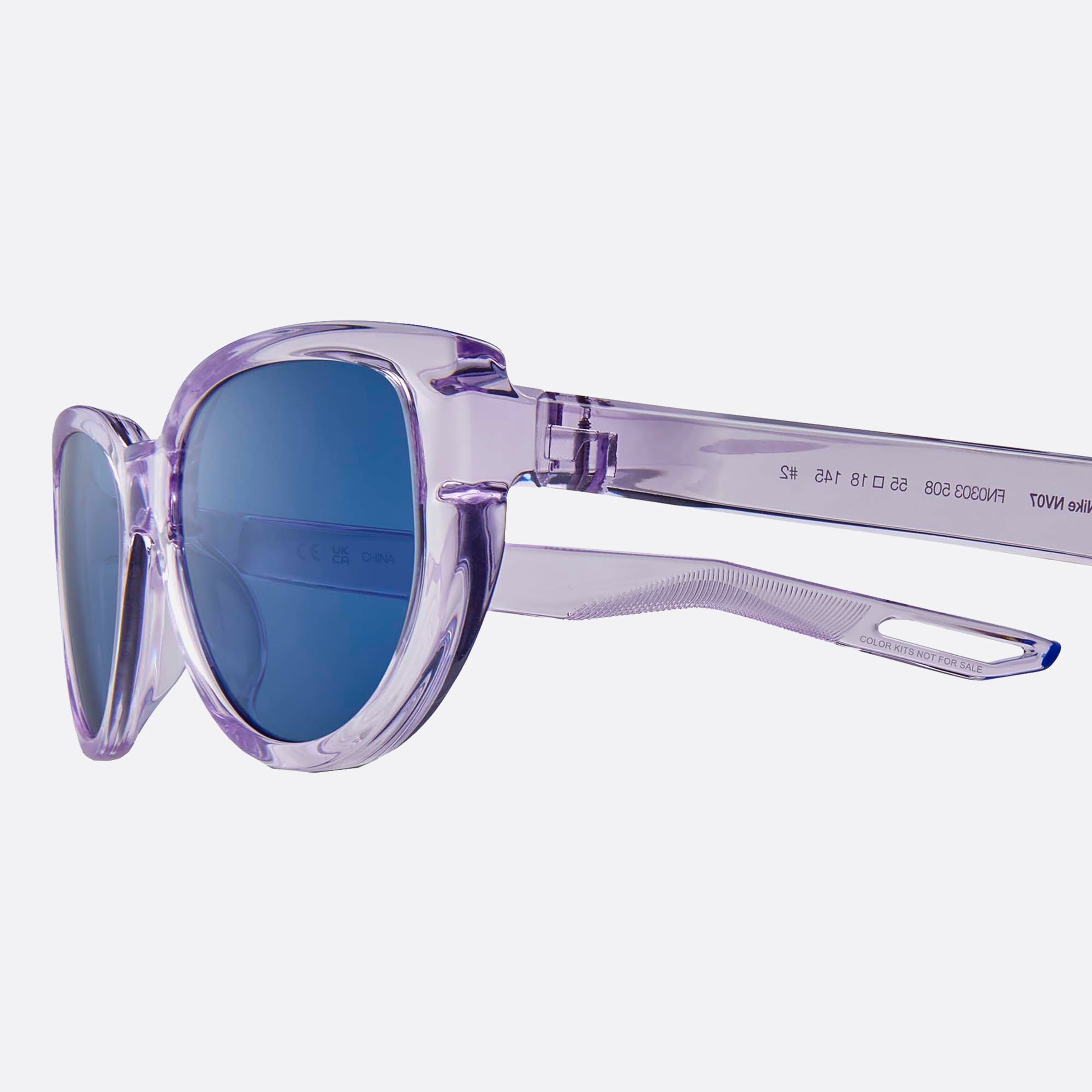 Nike 55mm Nike Nv07 Fn0303 Pink Cat Eye Unisex Sunglasses - Lifestyle Shot