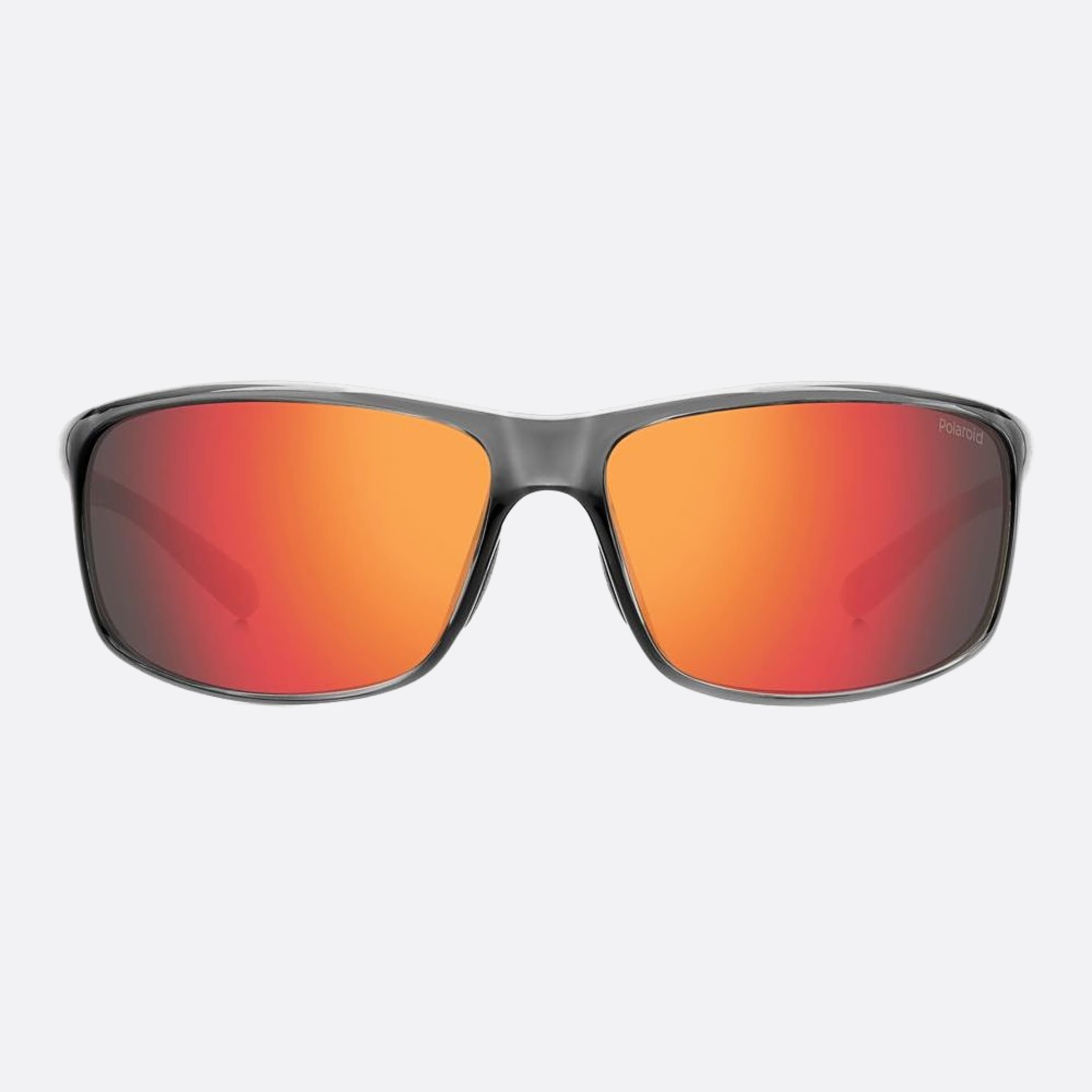Polaroid 63mm Pld Kb7 Grey Geometric Polarized Unisex Sunglasses - Main View