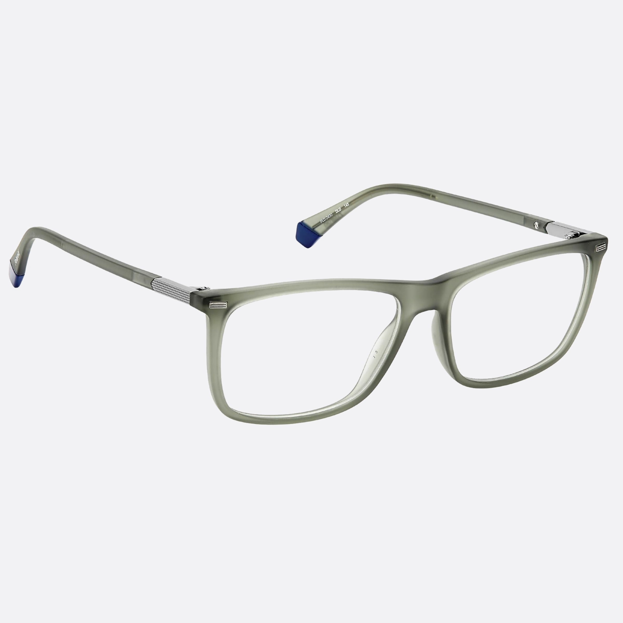Polaroid 56mm Pld D430 Dld Green Rectangle Men Eyeglasses - Detail View