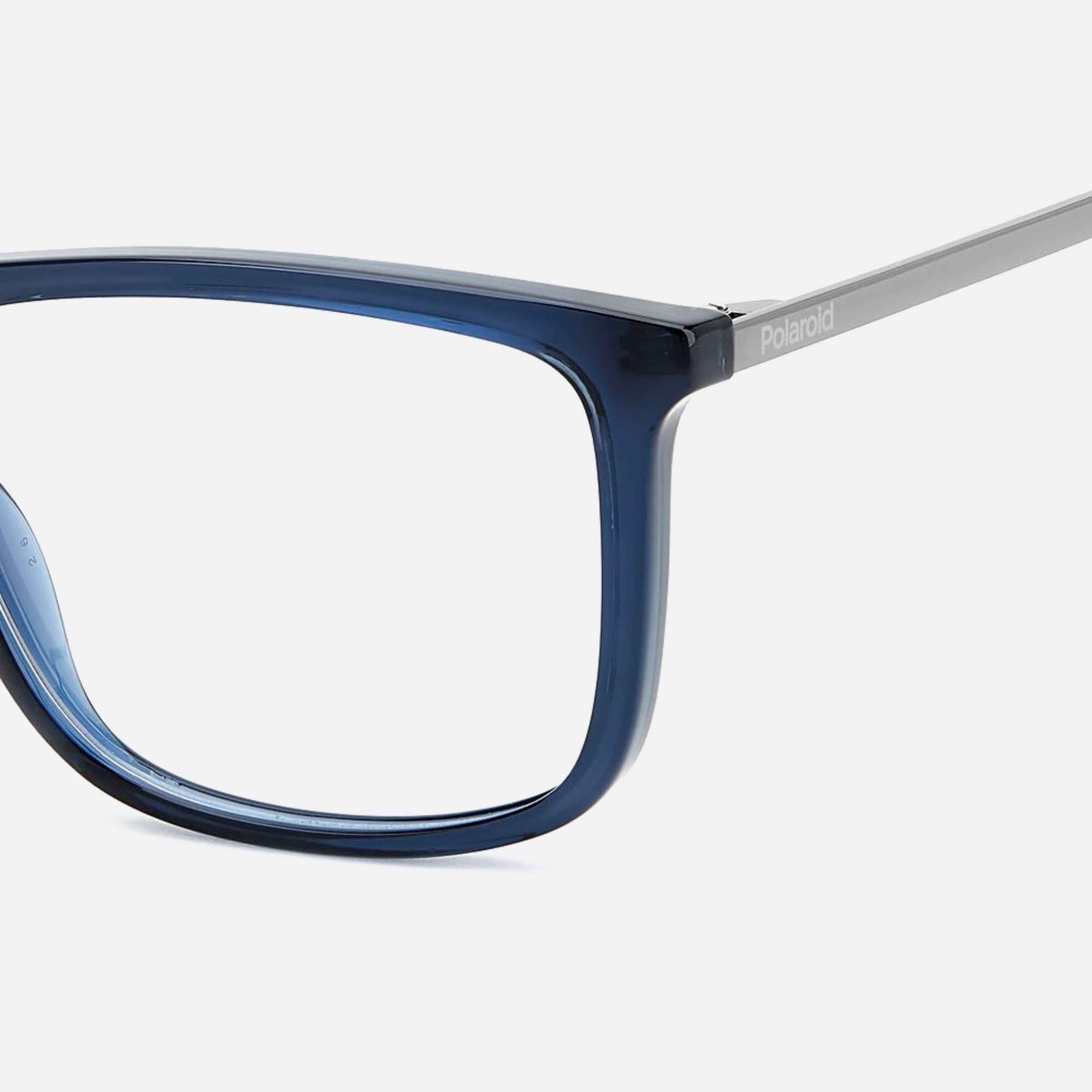 Polaroid 55mm Pld D497 Pjp Blue Squared Men Eyeglasses - Lifestyle Shot
