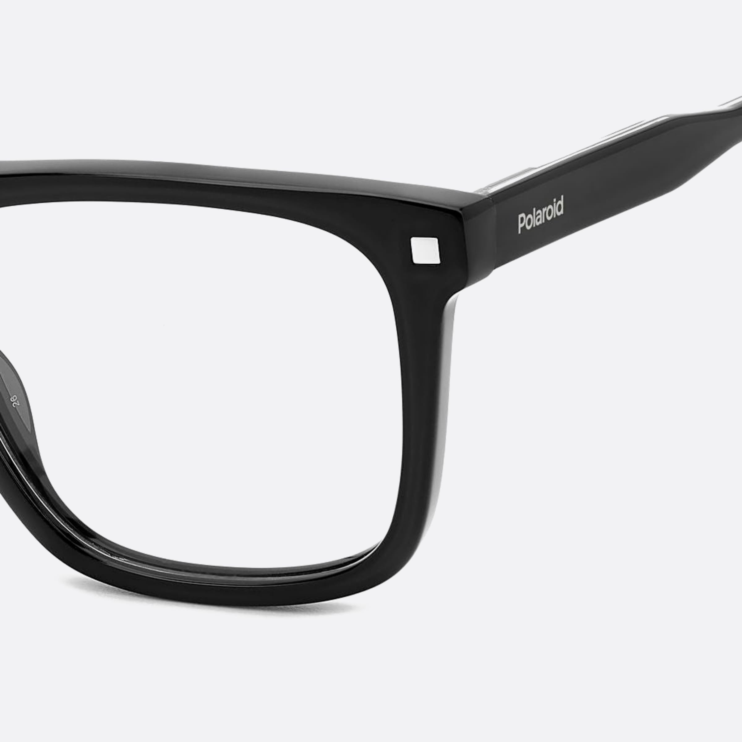 Polaroid 53mm Pld D506 Black Geometric Men Eyeglasses - Lifestyle Shot