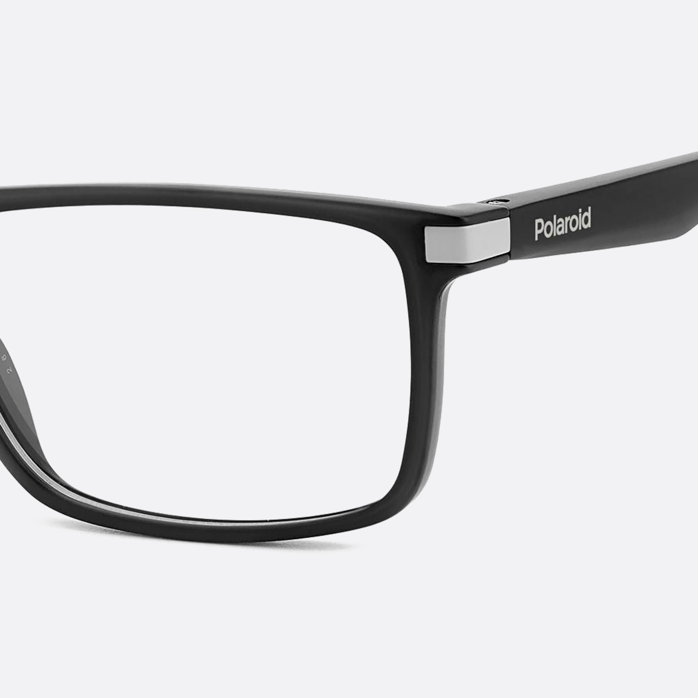 Polaroid 57mm Pld D515 O6w Grey Geometric Men Eyeglasses - Additional Angle