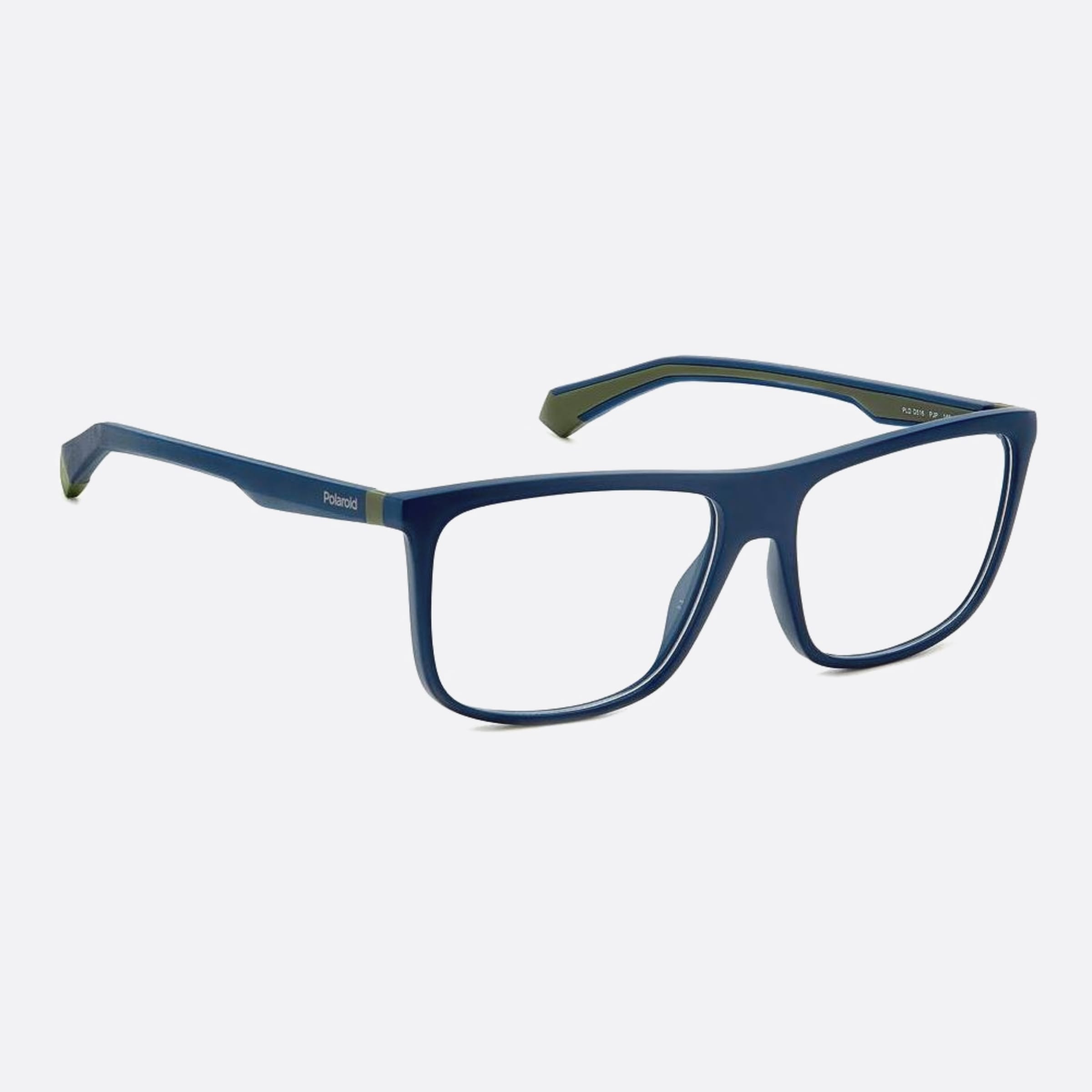 Polaroid 56mm Pld D516 Pjp Blue Geometric Men Eyeglasses - Detail View