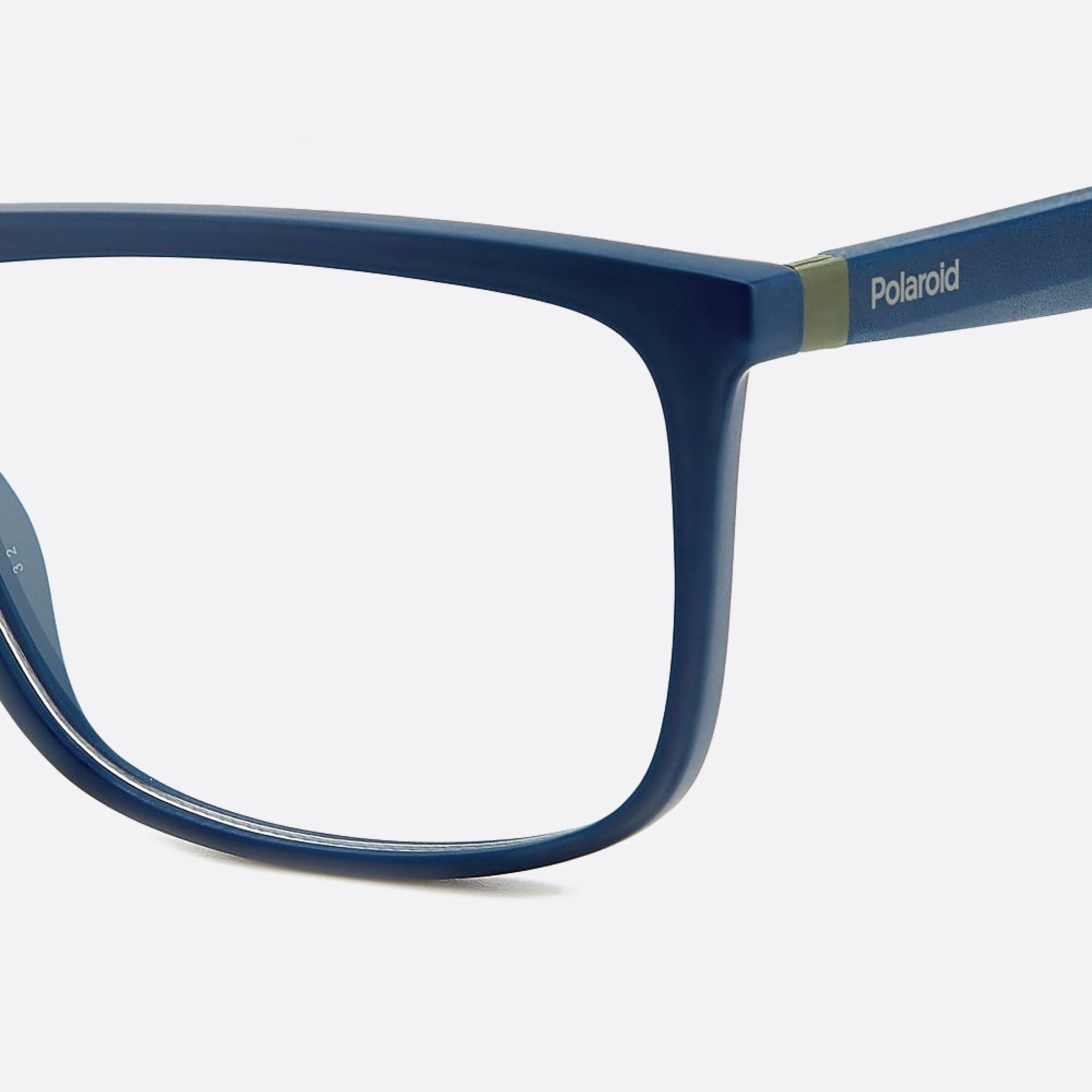 Polaroid 56mm Pld D516 Pjp Blue Geometric Men Eyeglasses - Additional Angle