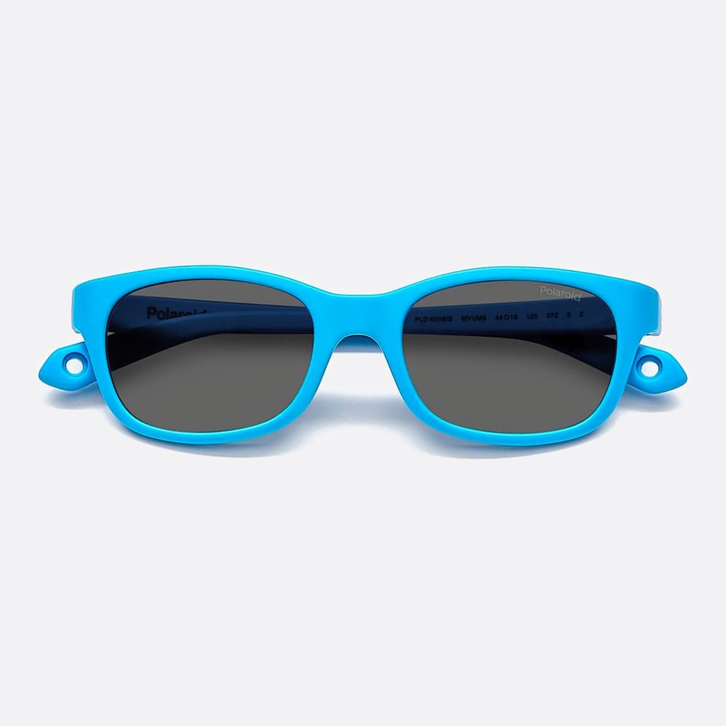 Polaroid 44mm Pld K006 Mvu Blue Squared Polarized Unisex Sunglasses - Lifestyle Shot