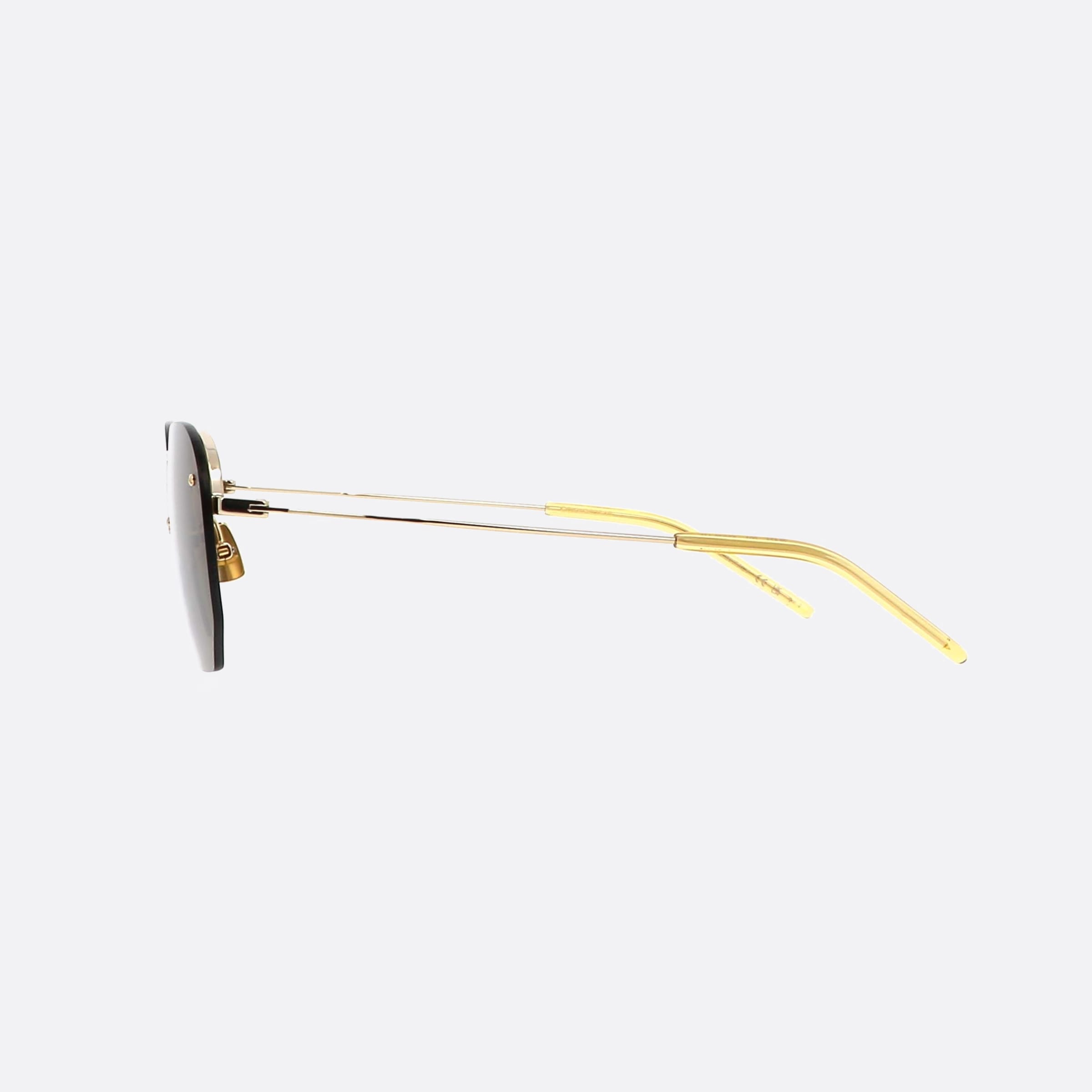 Saint 52mm Laurent New Wave Gold Geometric Man Sunglasses - Detail View