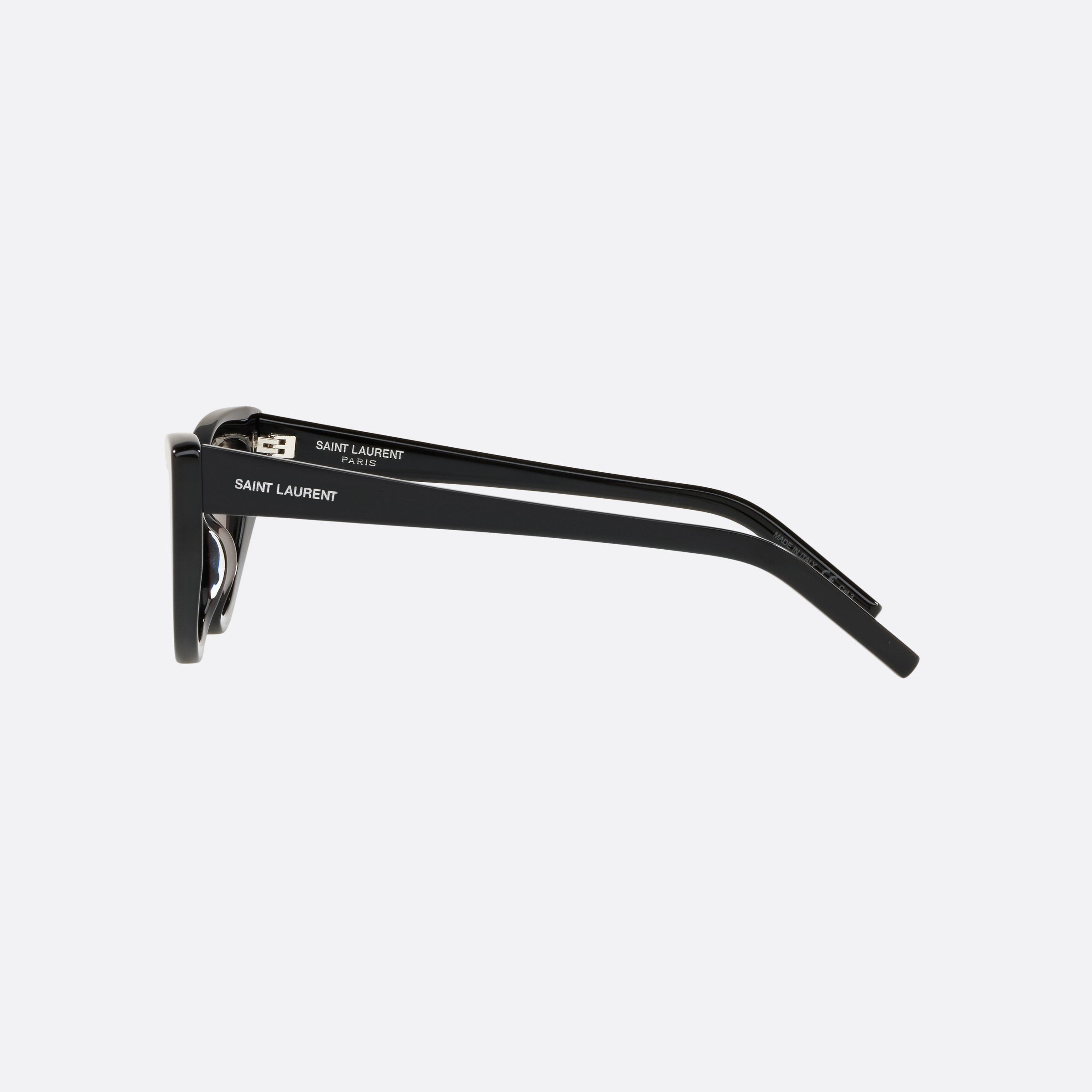 Saint 52mm Laurent Lily Black Cat Eye Woman Sunglasses - Detail View