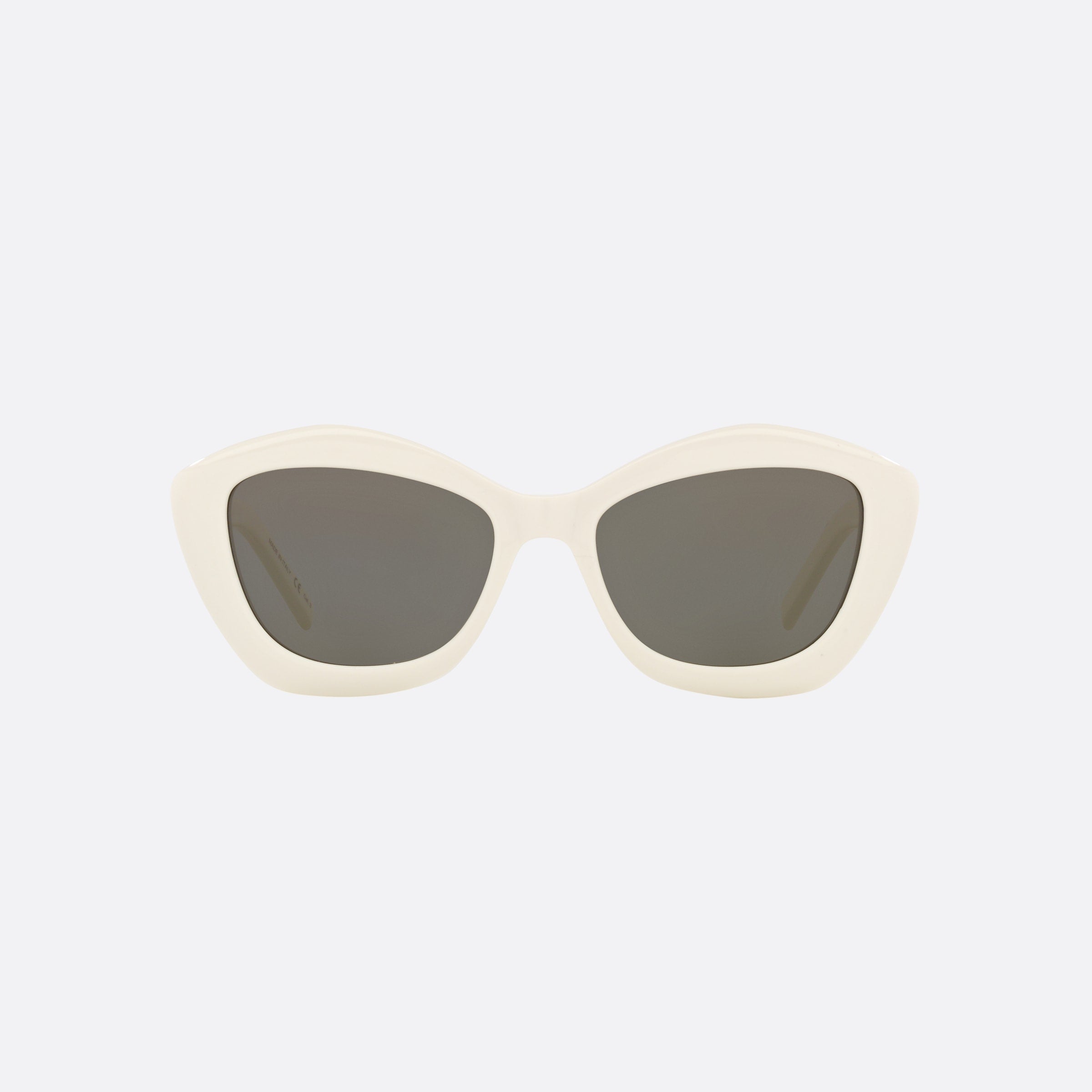Saint 54mm Laurent Beige Cat Eye Woman Sunglasses - Side View